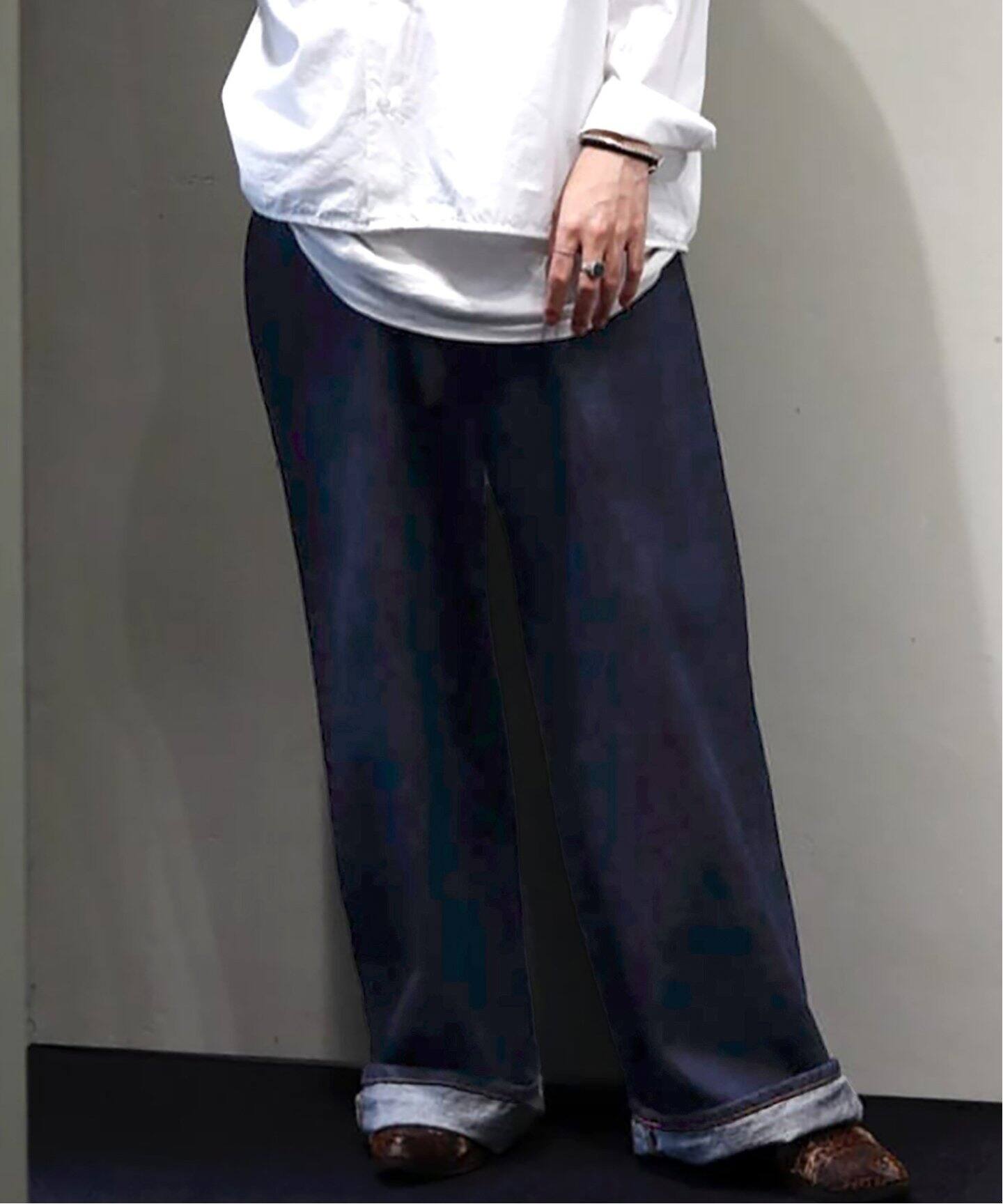 UNUSED / アンユーズド】 UW1157 DENIM WIDE PANTS UW1157（デニム  