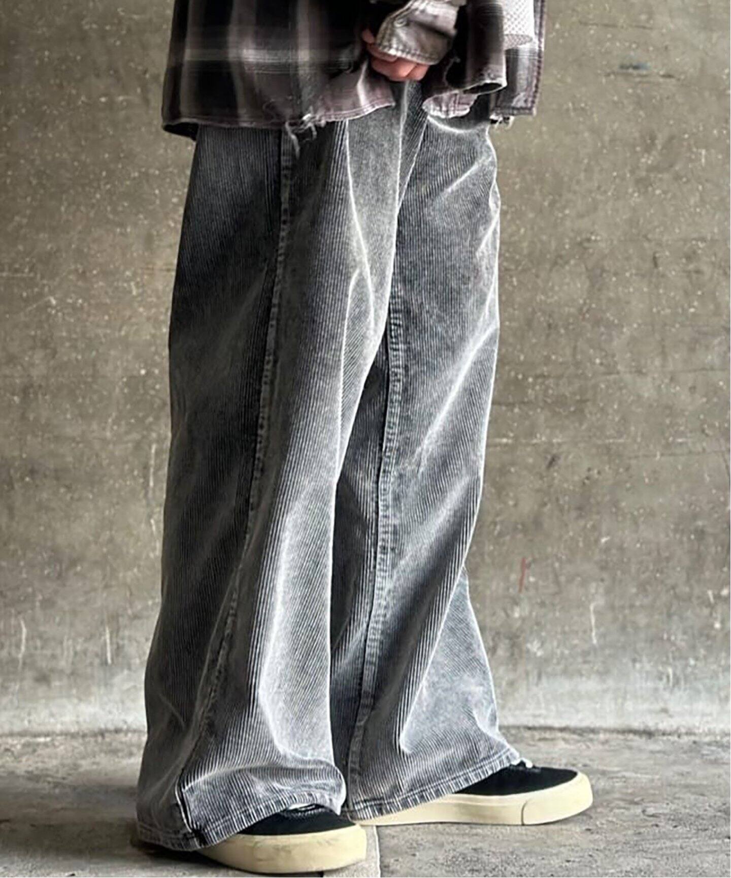 UNUSED / アンユーズド UW1151 CORDUROY BLEACHED WIDE PT（その他 