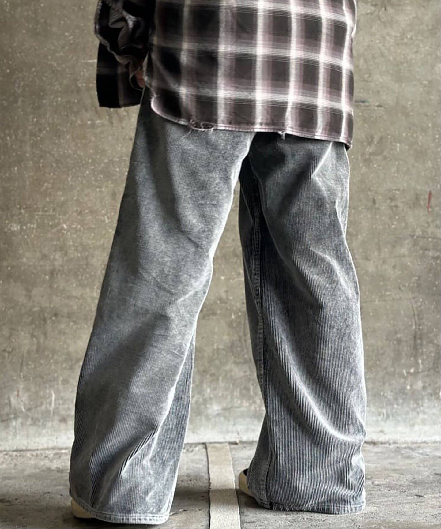 UNUSED / アンユーズド UW1151 CORDUROY BLEACHED WIDE PT（その他 