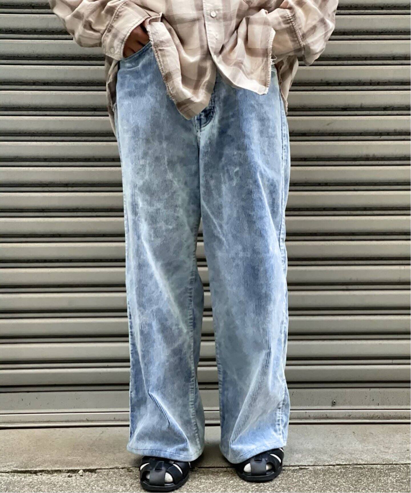 UNUSED / アンユーズド UW1151 CORDUROY BLEACHED WIDE PT（その他 