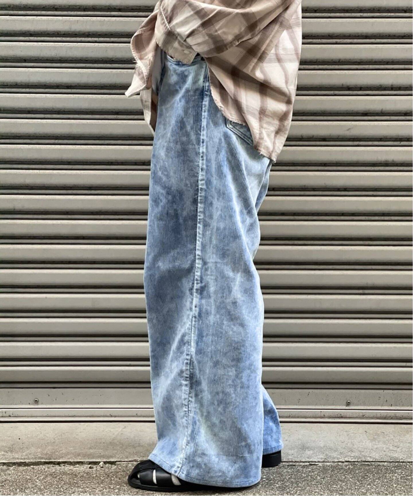 UNUSED / アンユーズド UW1151 CORDUROY BLEACHED WIDE PT（その他 