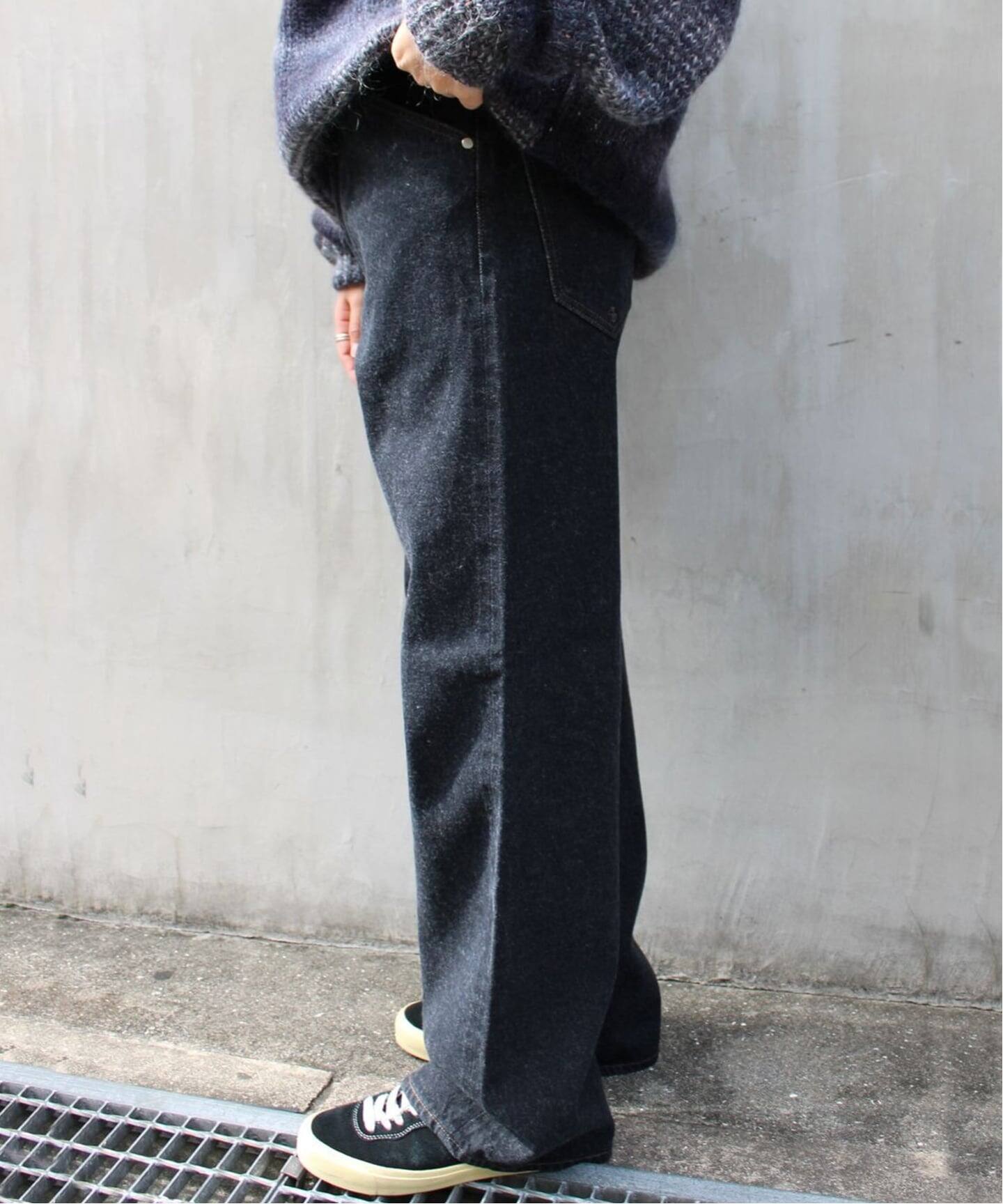 STABILIZER GNZ / スタビライザージーンズ baggy/chacoal black