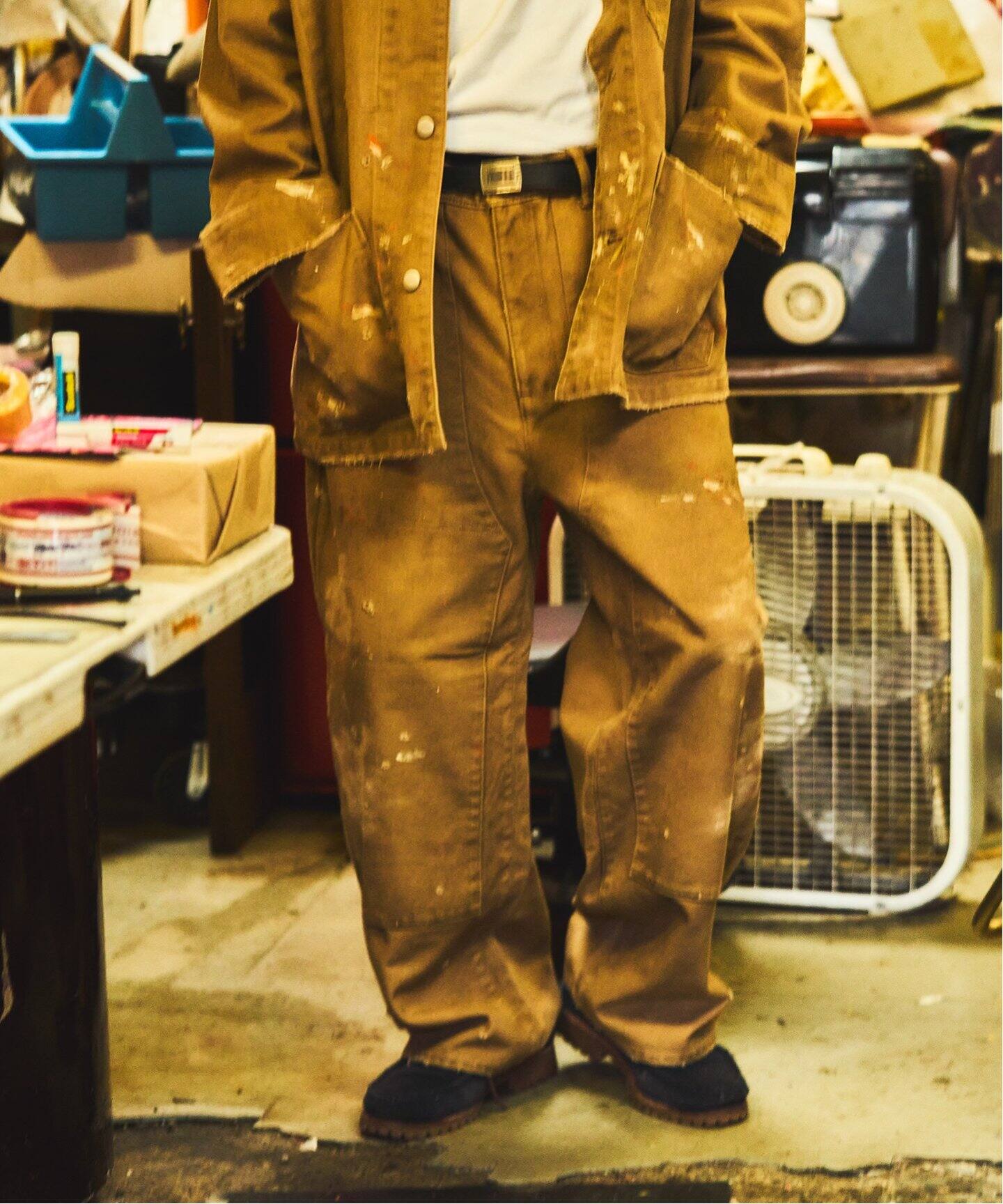ANCELLM / アンセルム】WISM 別注 DUCK PAINTER PANTS（その他パンツ 