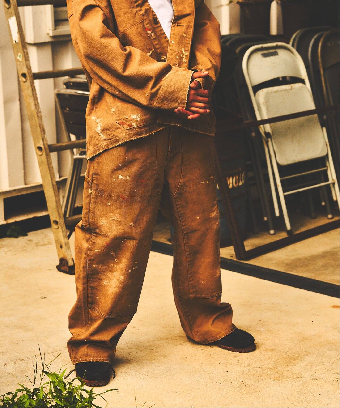 ANCELLM / アンセルム】WISM 別注 DUCK PAINTER PANTS（その他パンツ 