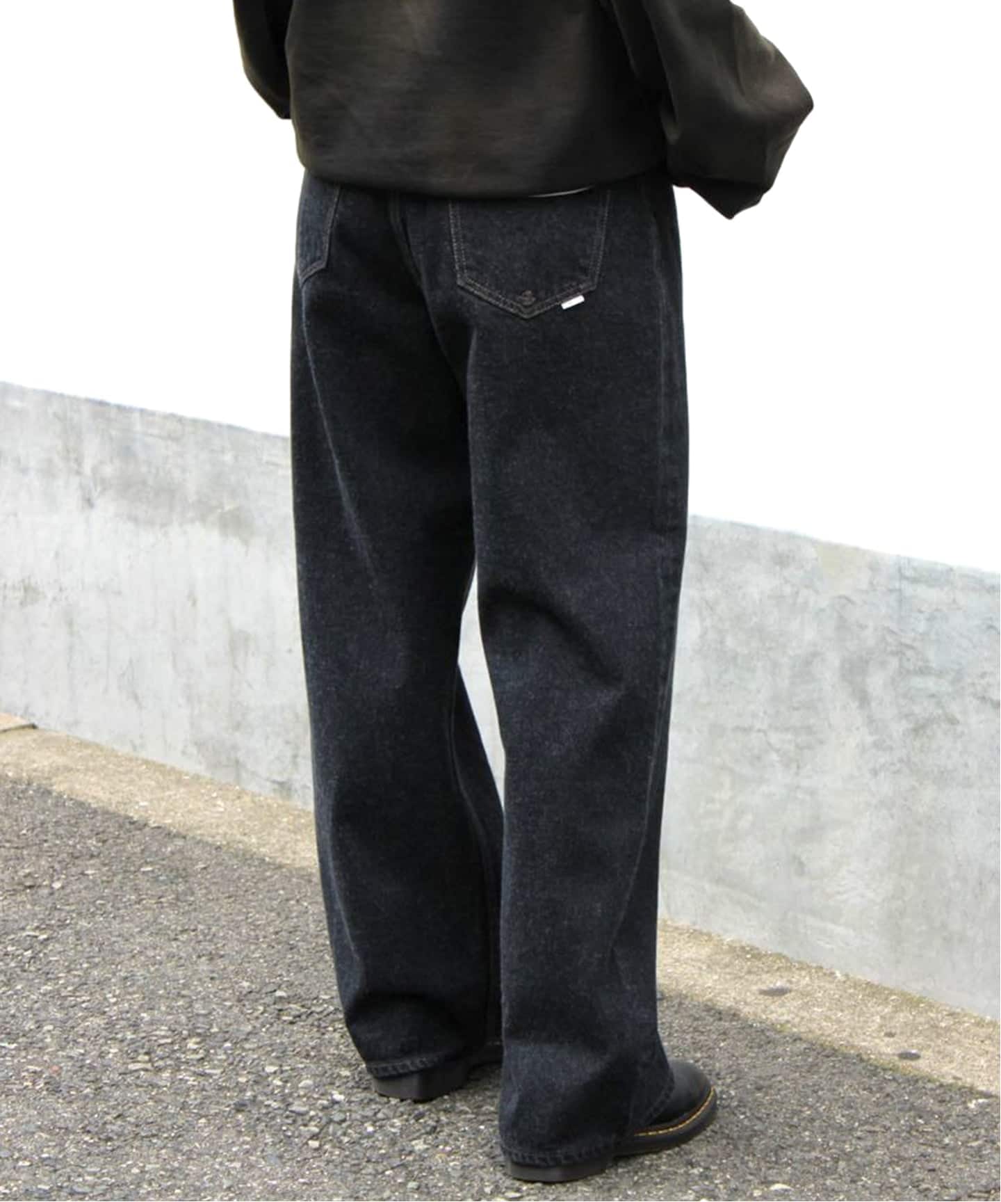 STABILIZER GNZ / スタビライザージーンズ waist overall/chacoal bla