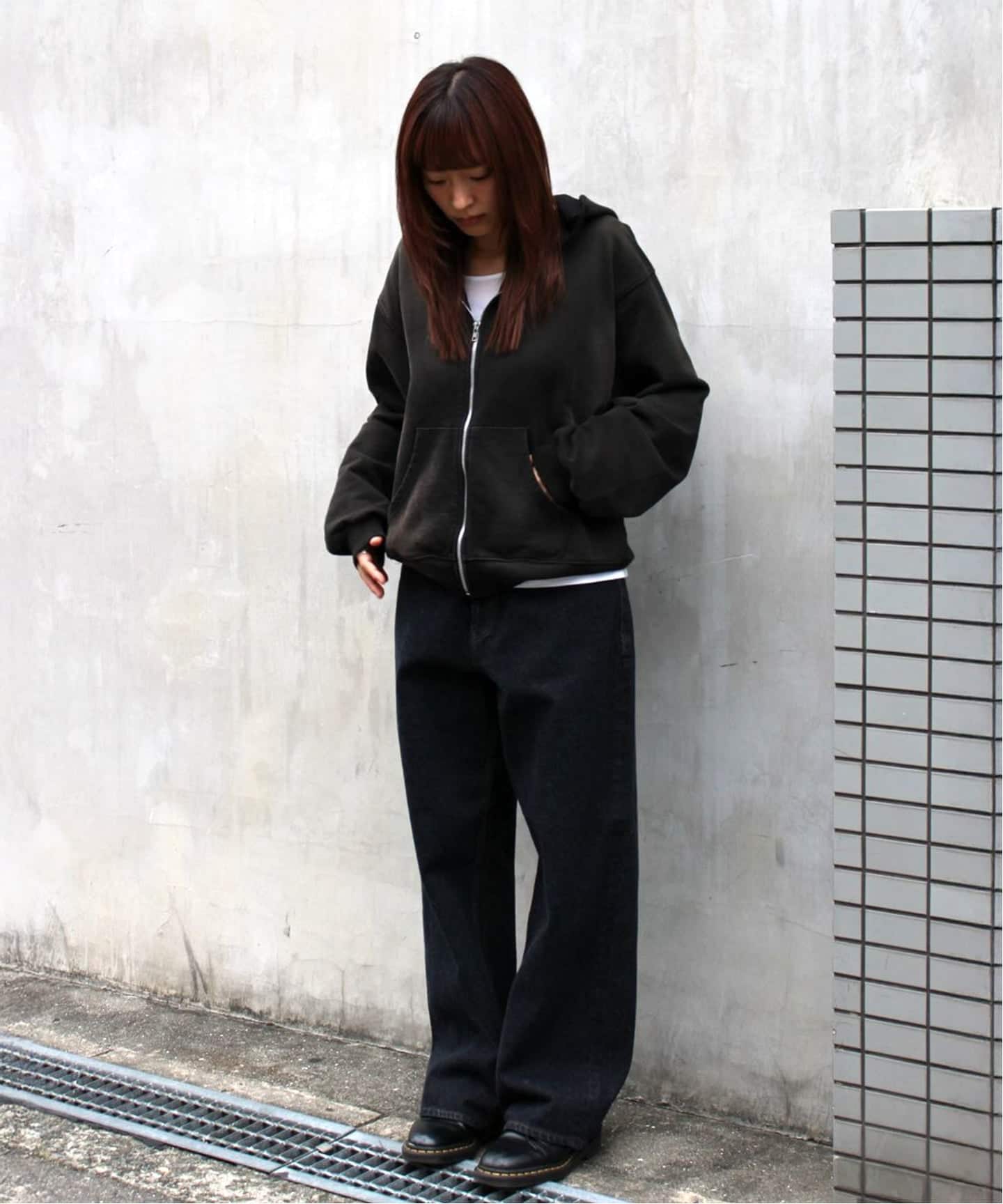 STABILIZER GNZ / スタビライザージーンズ waist overall/chacoal bla