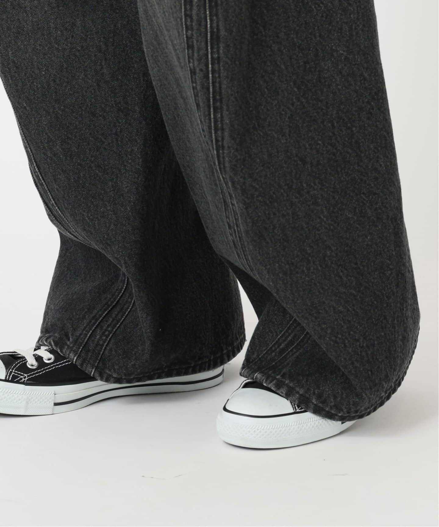 NVRFRGT × WISM別注 3D TWISTED WIDE LEG JEANS（デニムパンツ