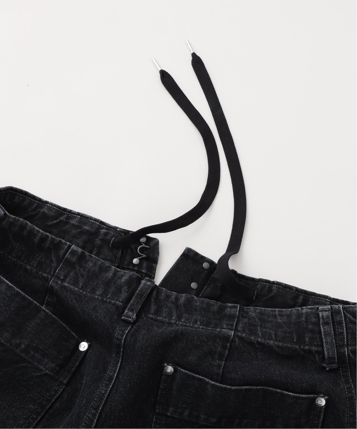 TANAKA WORK JEAN TROUSERS ブラック TANAKA ジーンズ WORK JEAN TROUSERS BLACK メンズ : ZOZOTOWN