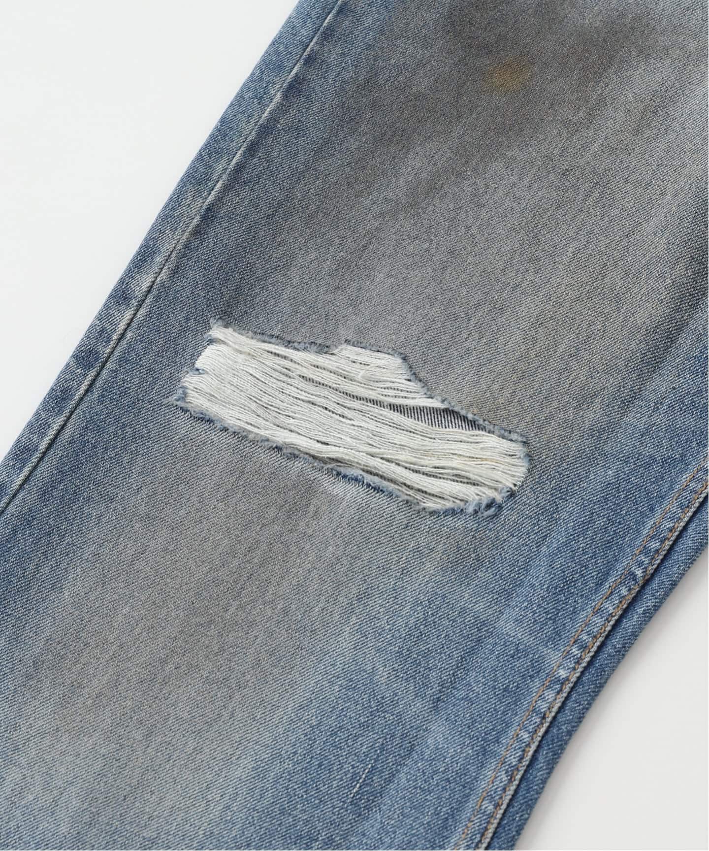 BARE KNUCKLES / ベアナックルズ Serge Loose Bootcut Jeans（デニム