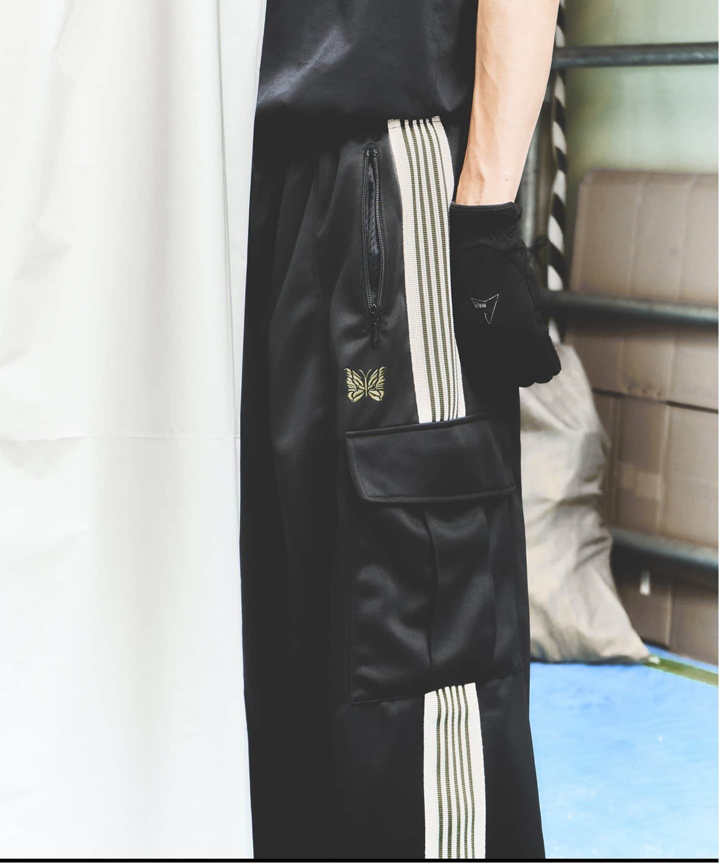 パンツ Needles 22AW H.D BDU TRACK PANT XS NEEDLES × WISM別注 H.D. Track Pant - BDU（ジャージ／トラック