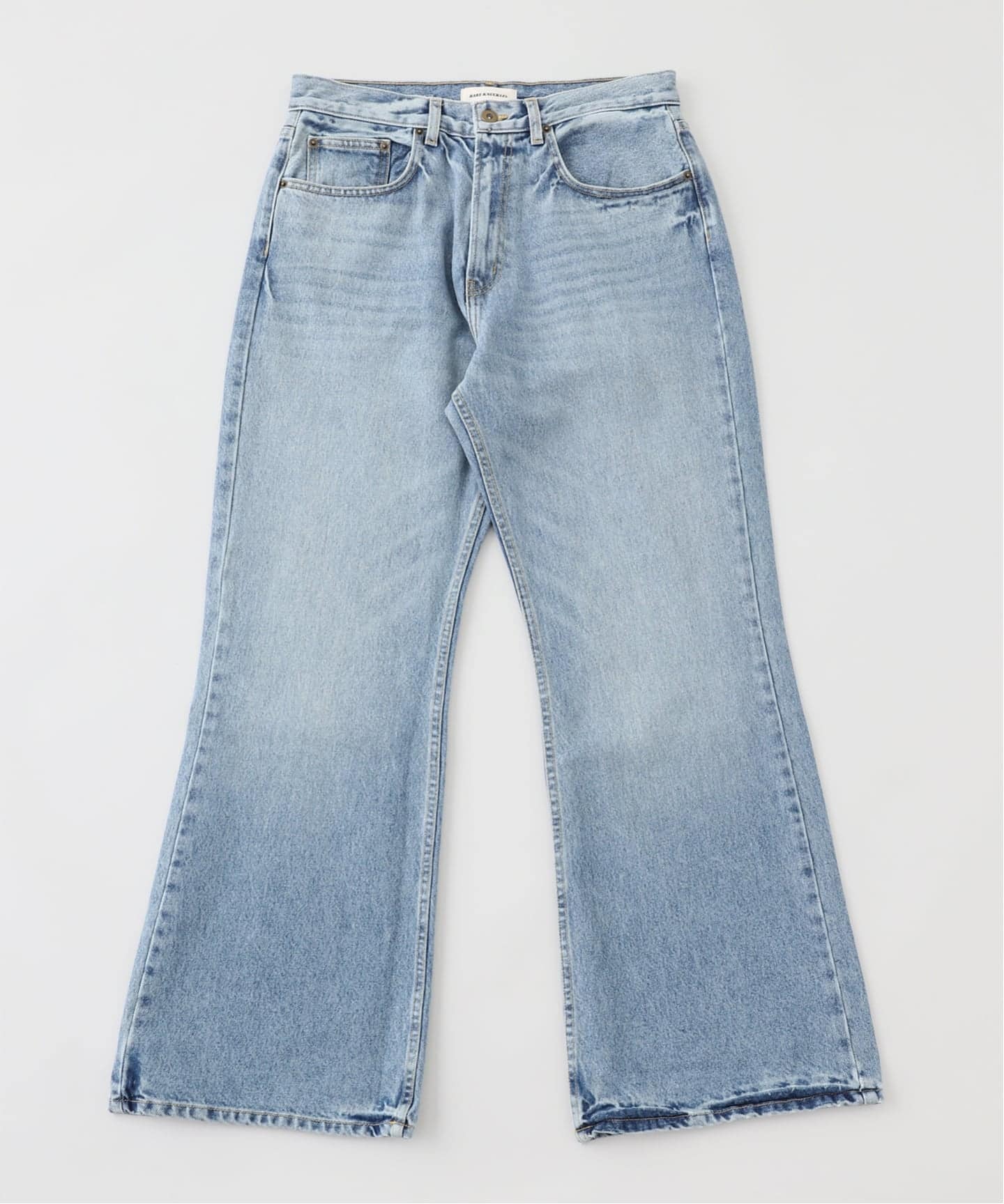 その他ブランド / BARE KNUCKLES/Loose Bootcut Jeans/デニム/IDG/加工/裾破れ汚れ有// BARE KNUCKLES / ベアナックルズ Serge Loose Bootcut Jeans（デニム