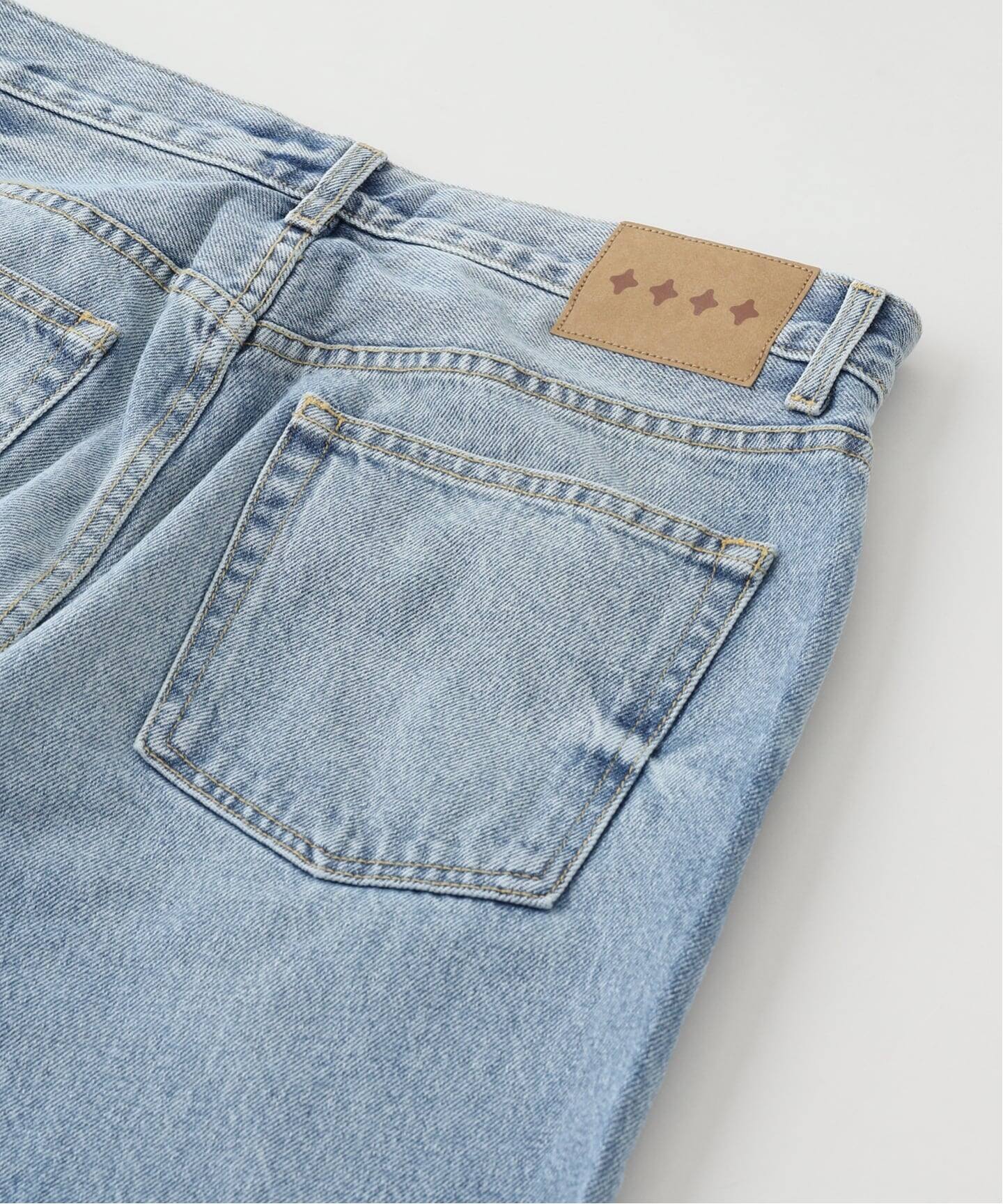 BARE KNUCKLES / ベアナックルズ Serge Loose Bootcut Jeans（デニム