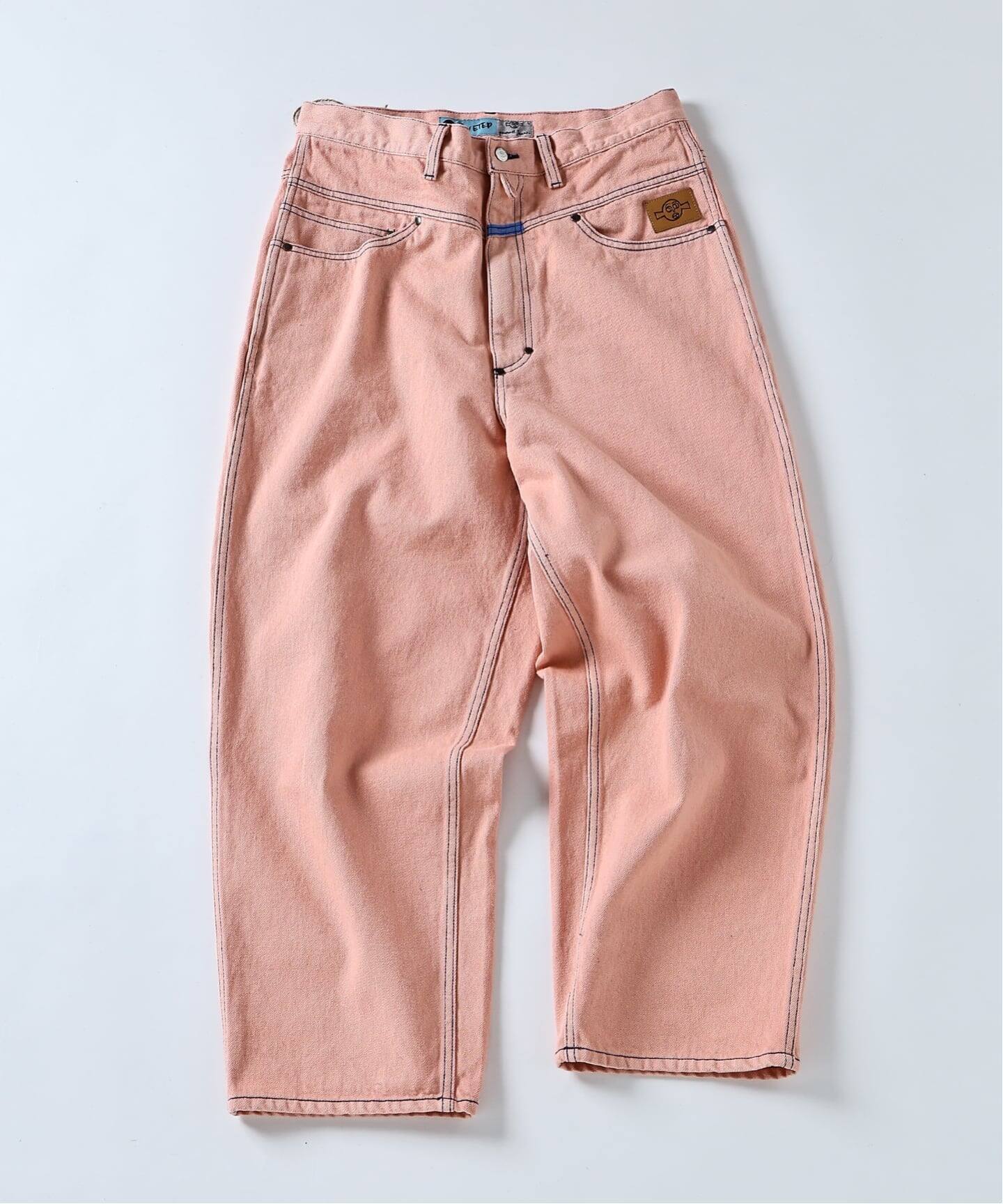 gourmet jeans × WISM RIVETED SHERBETORANGE（デニムパンツ・ジーンズ 