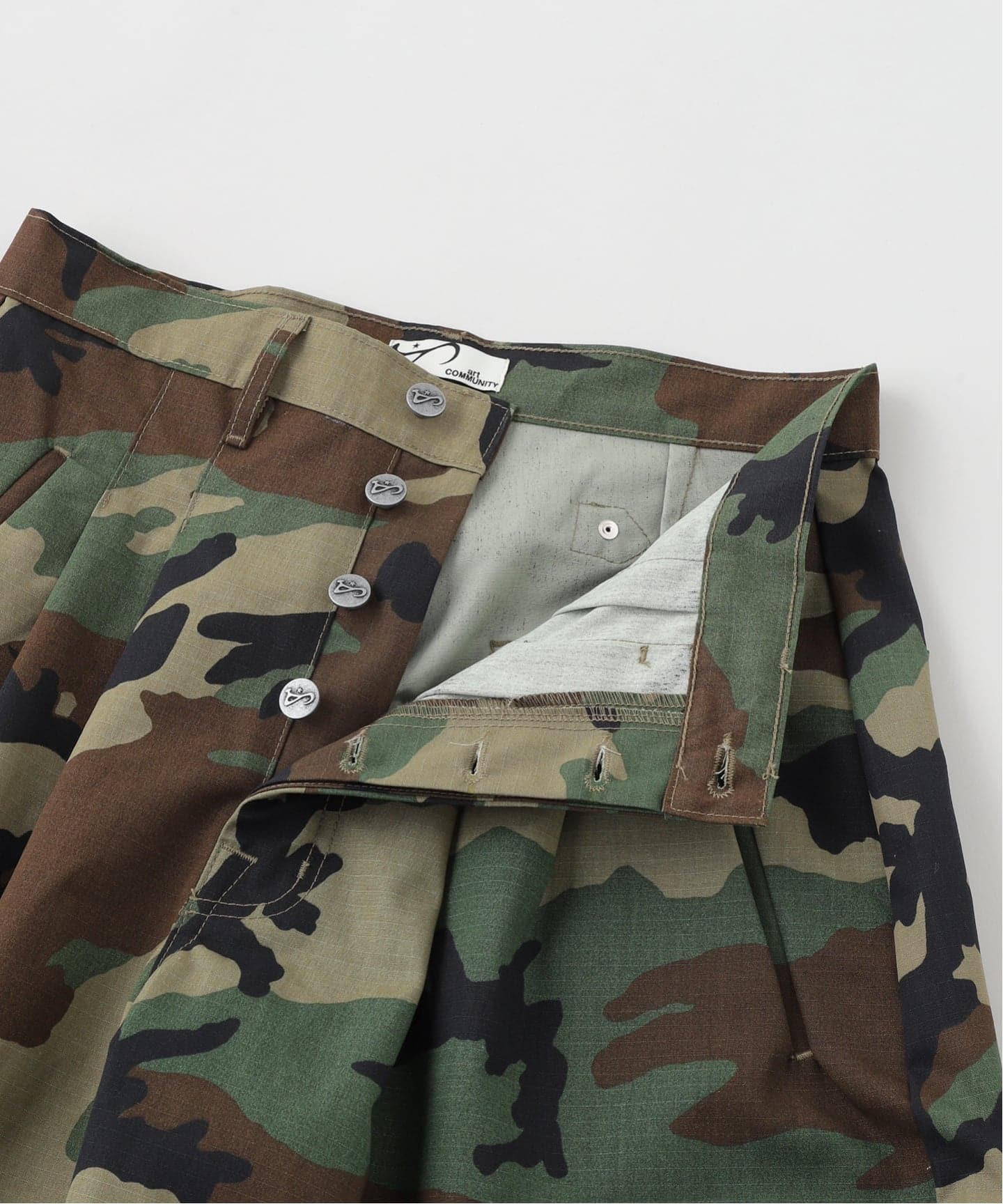 パンツ art COMMUNITY/Ripstop Camo Triptych Pant art COMMUNITY / アートコミュニティ Ripstop Camo Triptych Pant