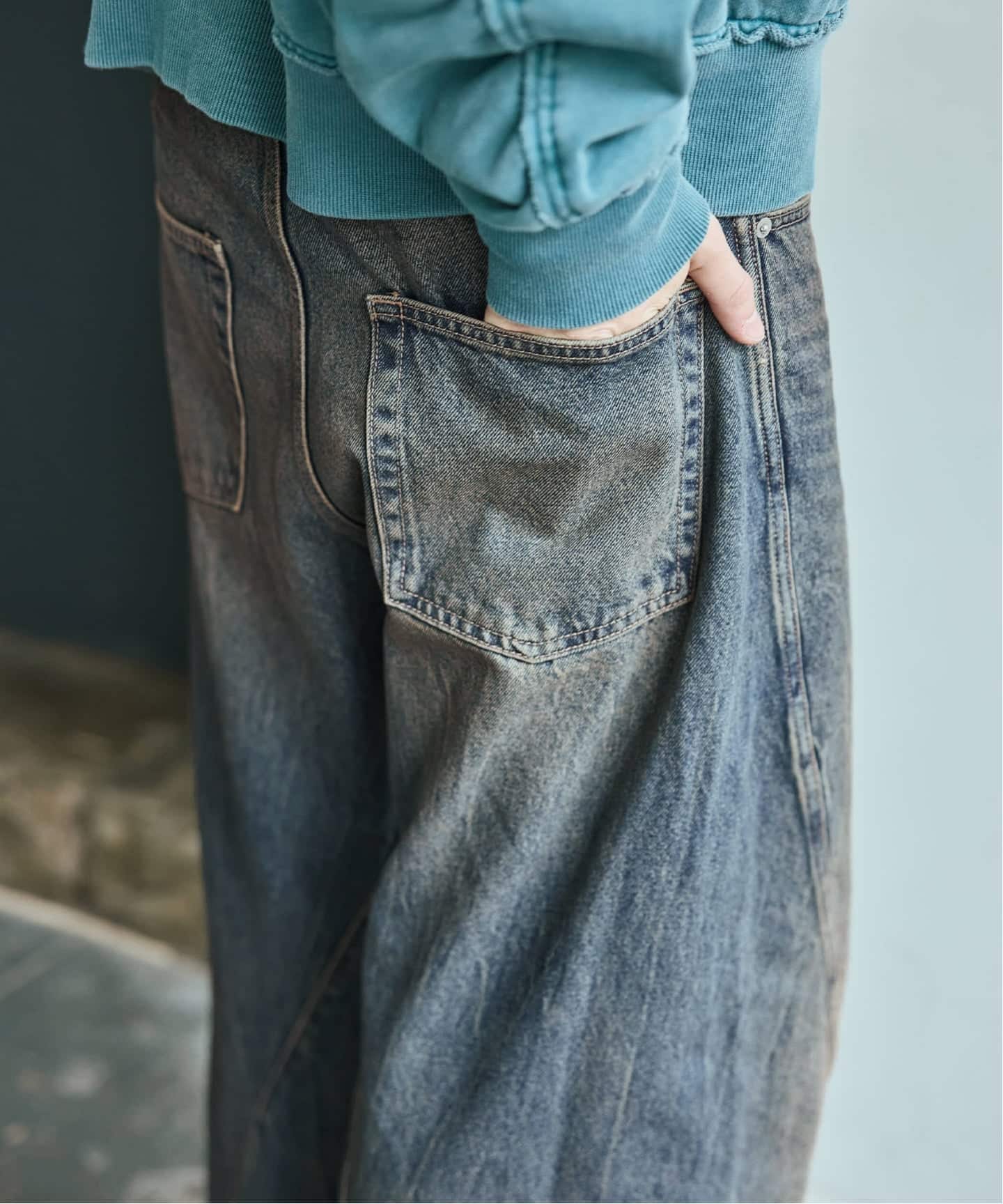 3Dキャノン 5ポケット デニムパンツ（デニムパンツ・ジーンズ