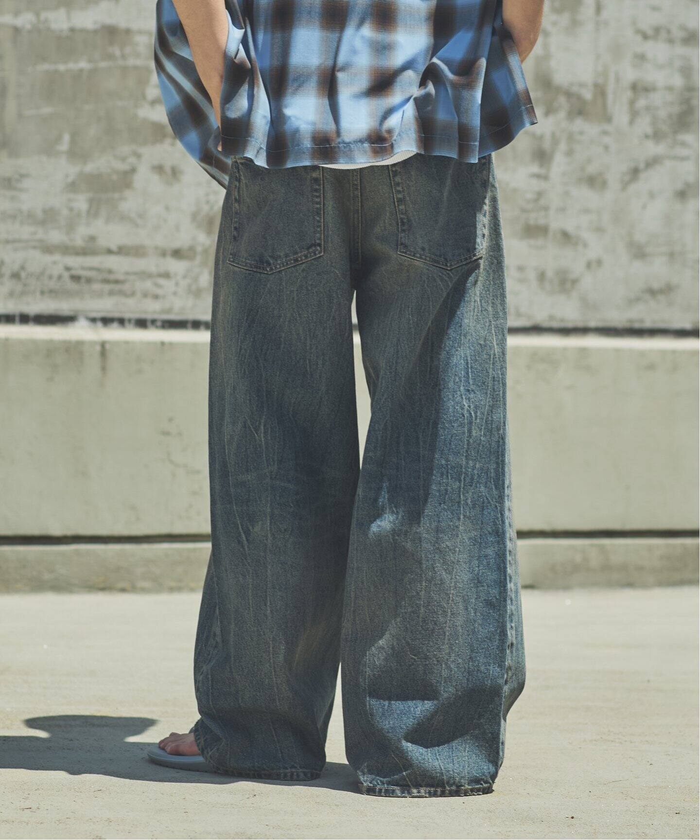 JOURNAL STANDARD デニム タブキャノンパンツ 黒L ジャーナルスタンダード JOURNAL STANDARD デニム タブキャノン