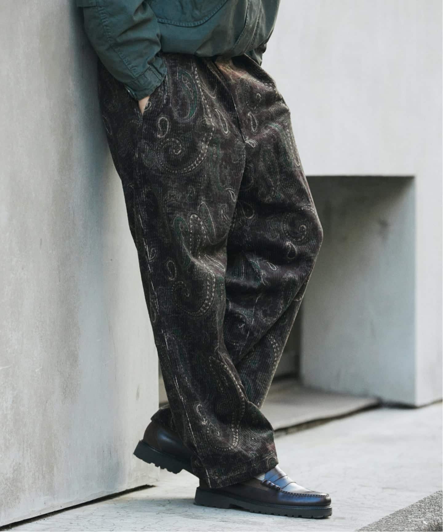 ジャーナルスタンダード（JOURNAL STANDARD）/コーデュロイ プリント オーバー パンツ コーデュロイ プリント オーバー パンツ（その他パンツ）｜JOURNAL