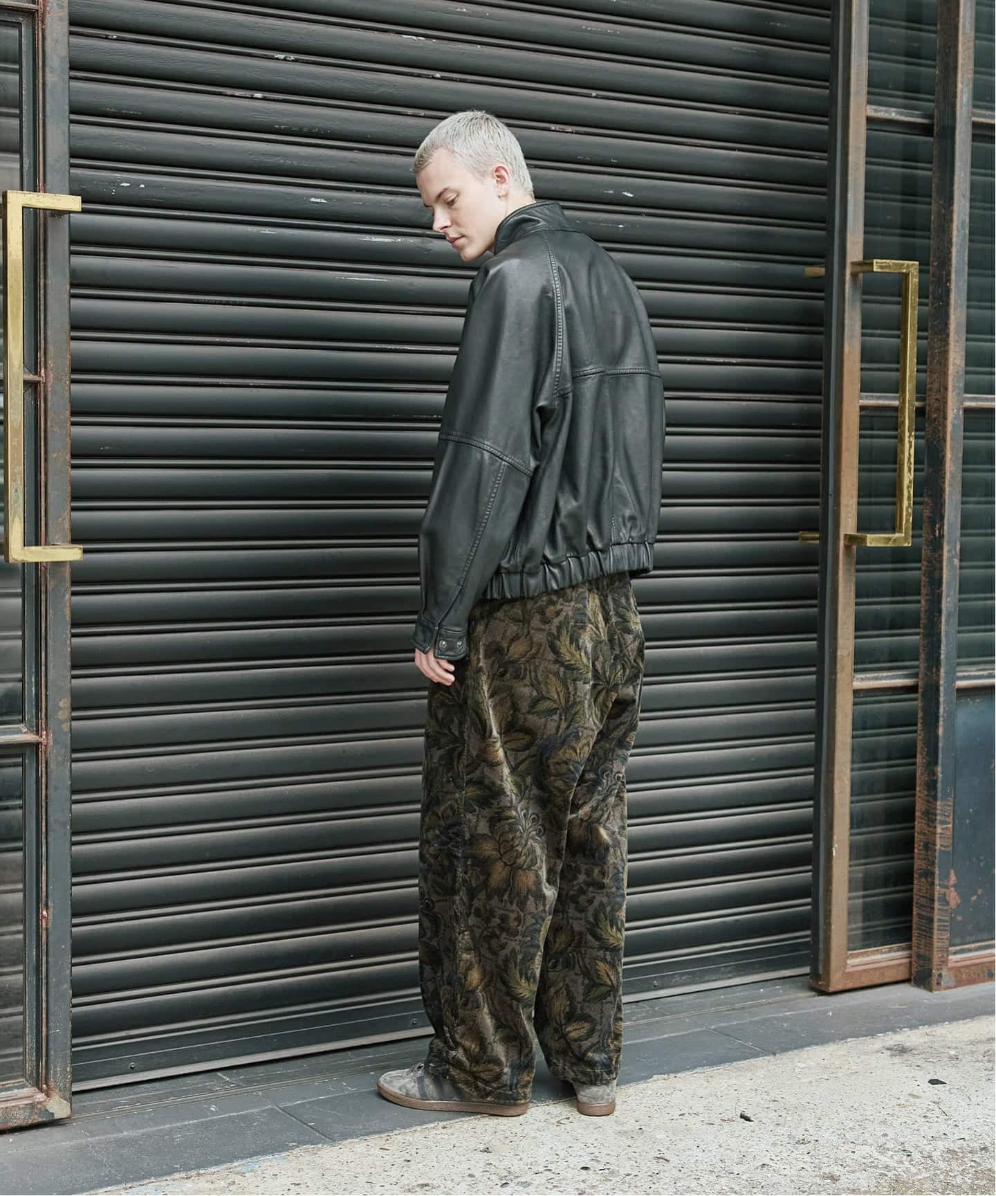 コーデュロイプリント オーバー パンツ（その他パンツ