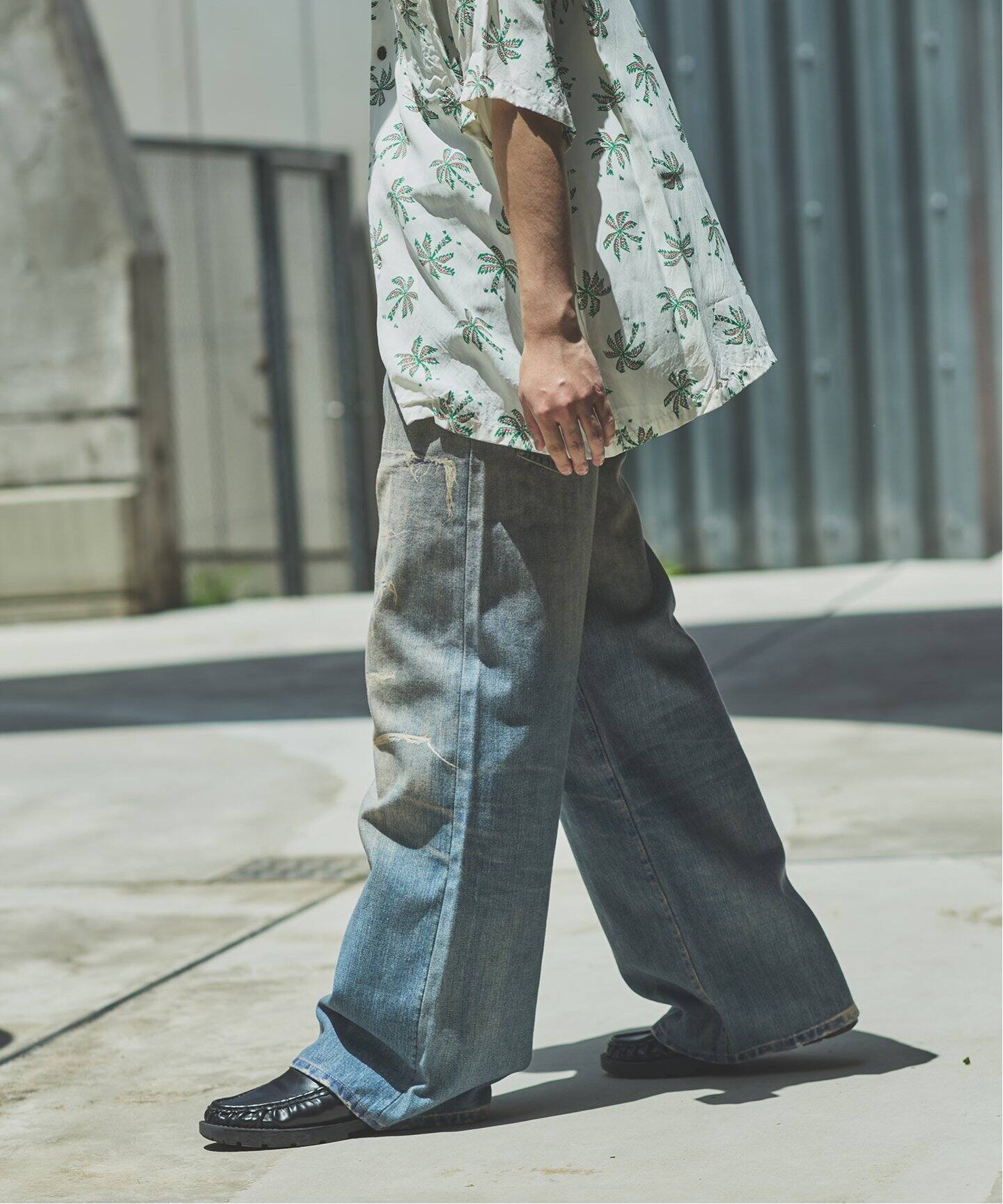 パンツ JOURNAL STANDARD TRANSFER DENIM CANNON JOURNAL STANDARD TRANSFER DENIM CANNON 5PK PANTS 破壞牛仔褲