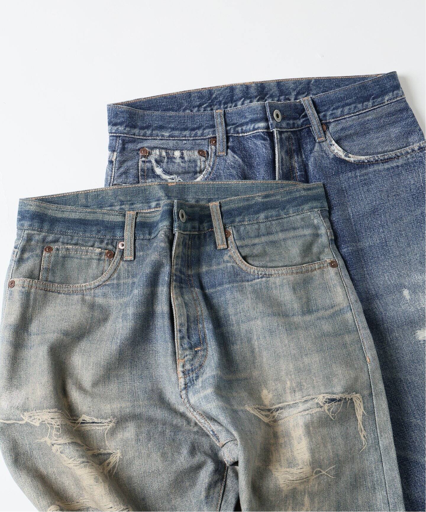 トランスファー デニム キャノン 5 ポケット パンツ（デニム