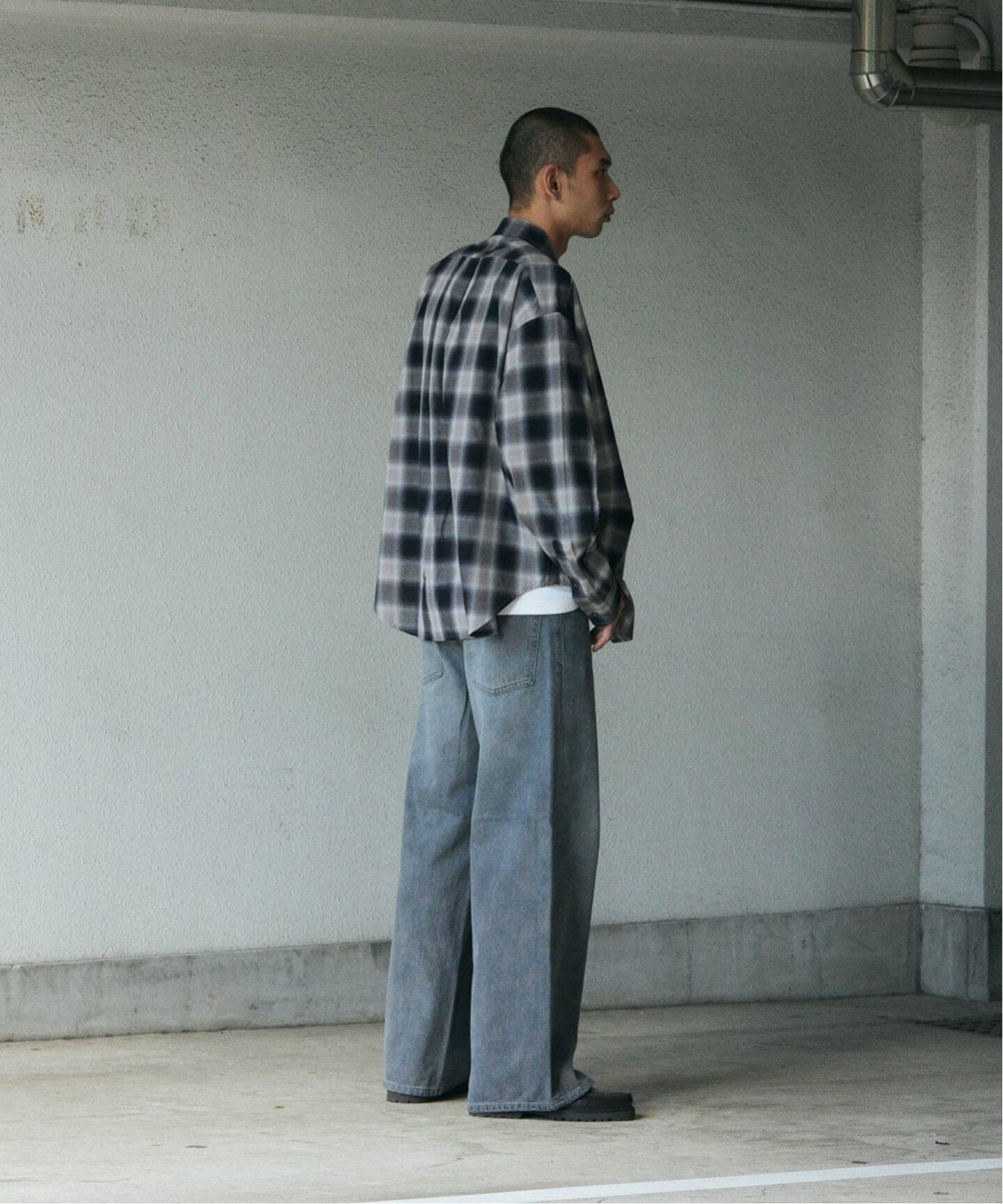 デニム キャノン 5ポケット フェード グレー（デニムパンツ・ジーンズ