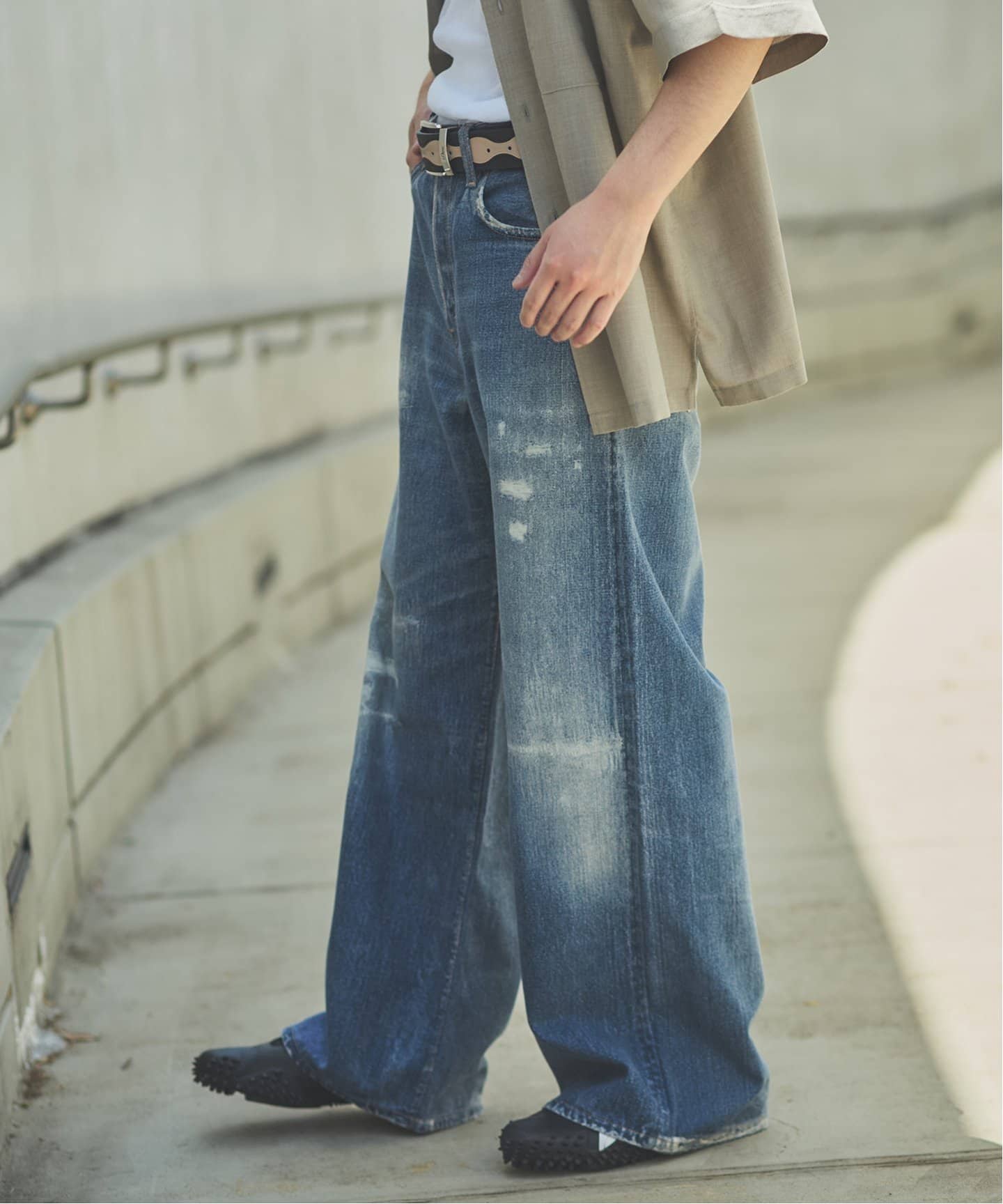 トランスファー デニム キャノン 5 ポケット パンツ（デニムパンツ