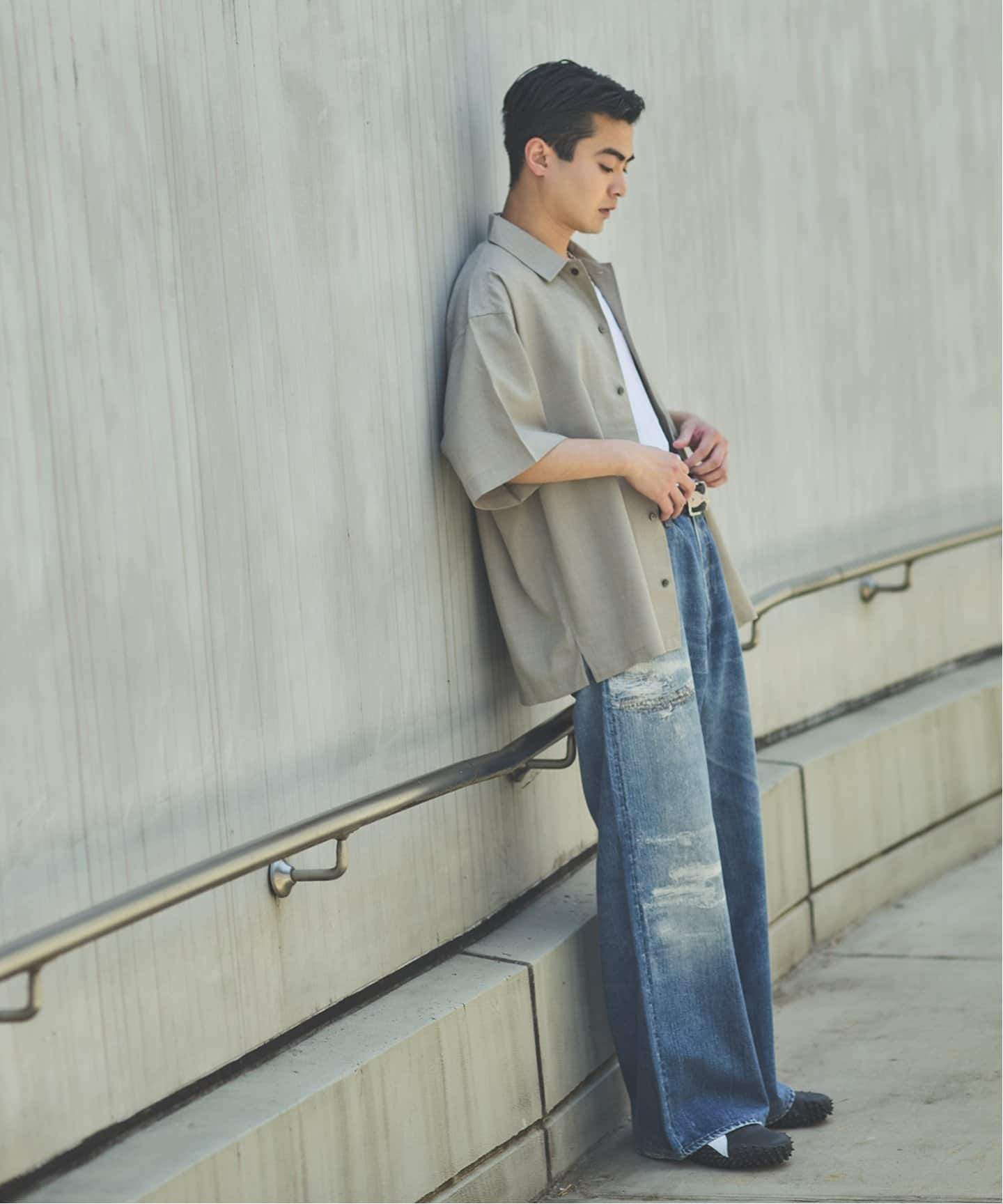 パンツ JOURNAL STANDARD TRANSFER DENIM CANNON トランスファー デニム キャノン 5 ポケット パンツ（デニムパンツ