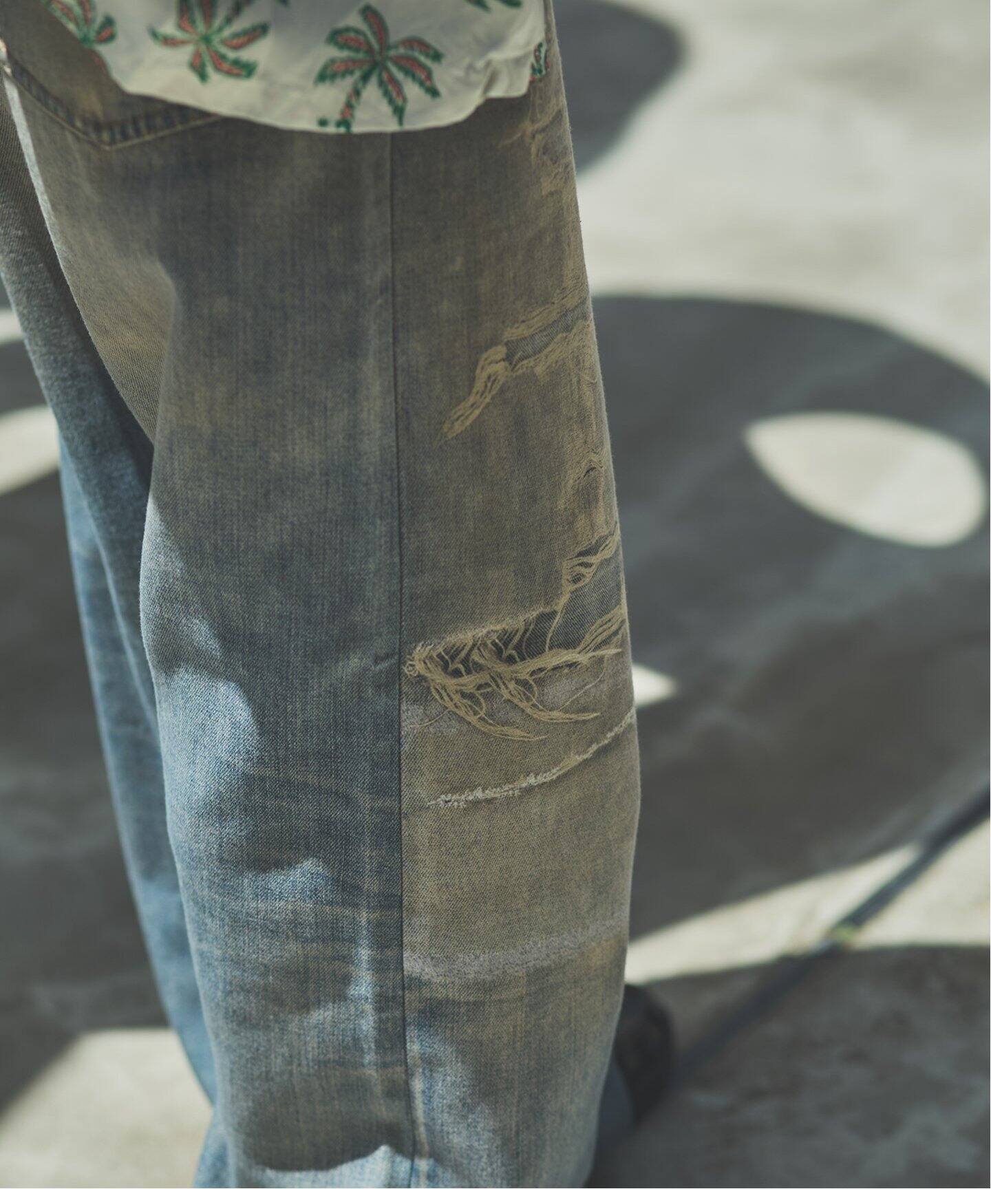 トランスファー デニム キャノン 5 ポケット パンツ（デニムパンツ