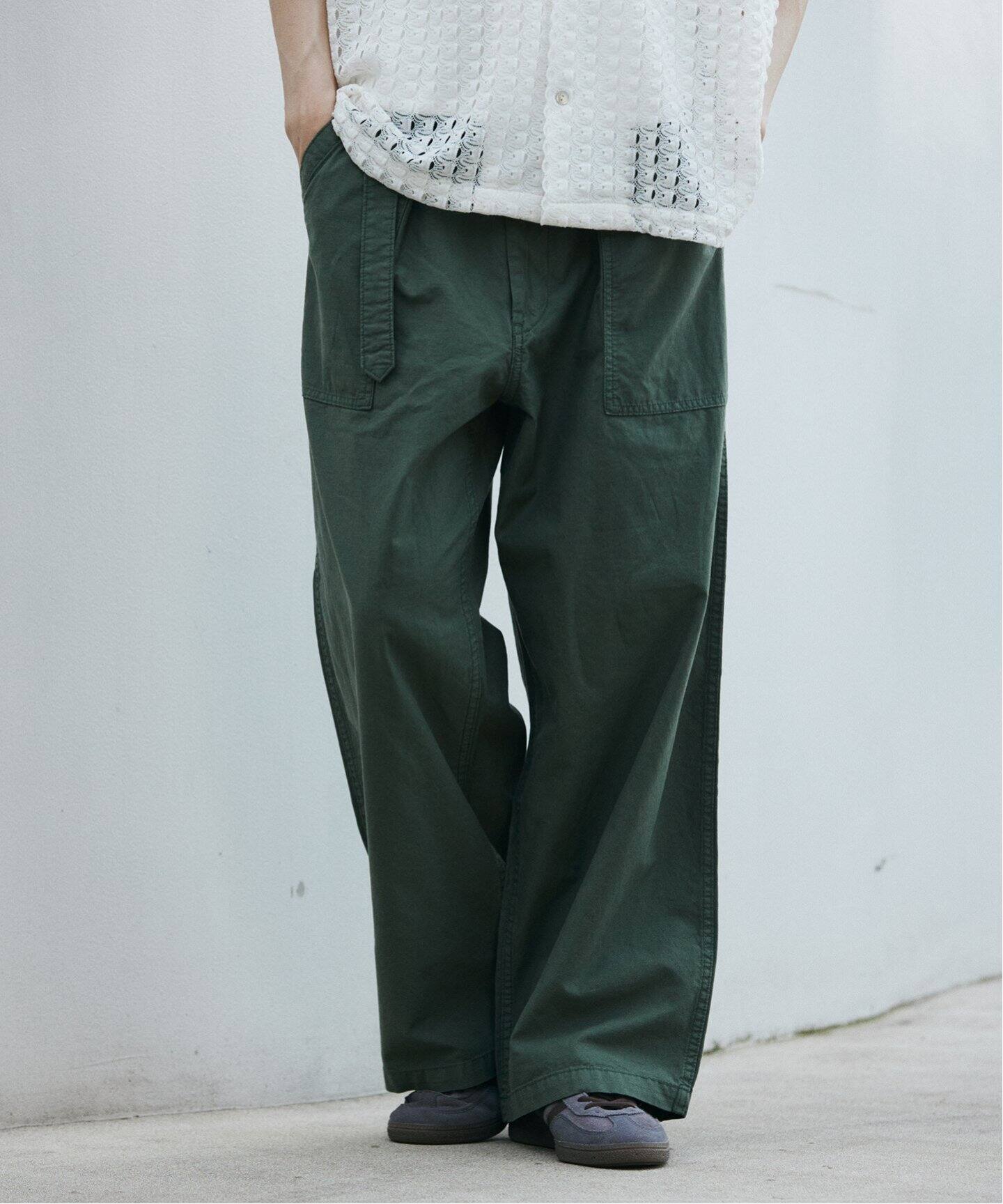 【JOURNAL STANDARD】綿麻ベルテッド キャノンベイカーパンツ JOURNAL STANDARD（ジャーナルスタンダード）の「綿麻ベルテッド