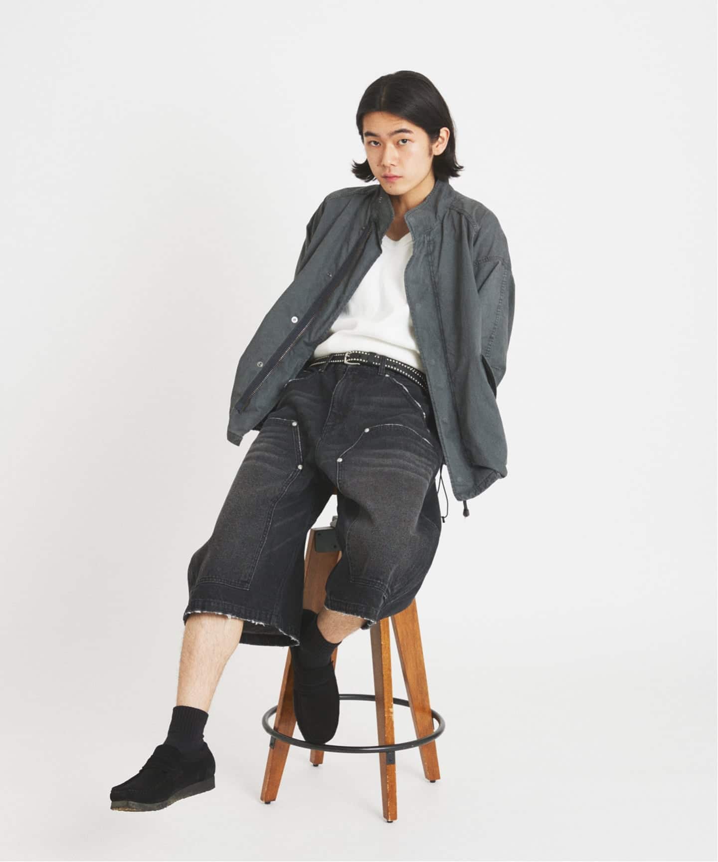 ダブル ニー バギー ショーツ（ショート・ハーフパンツ