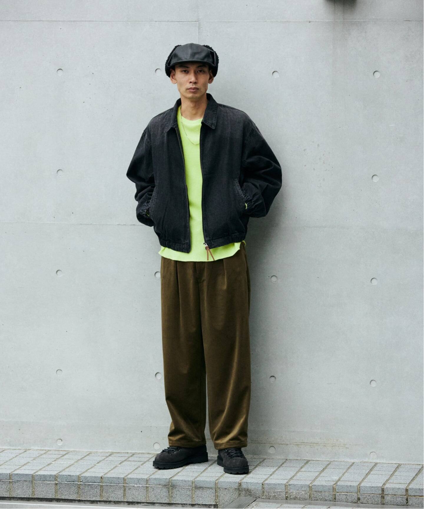 トリコット ベロア フェード オーバー パンツ（その他パンツ