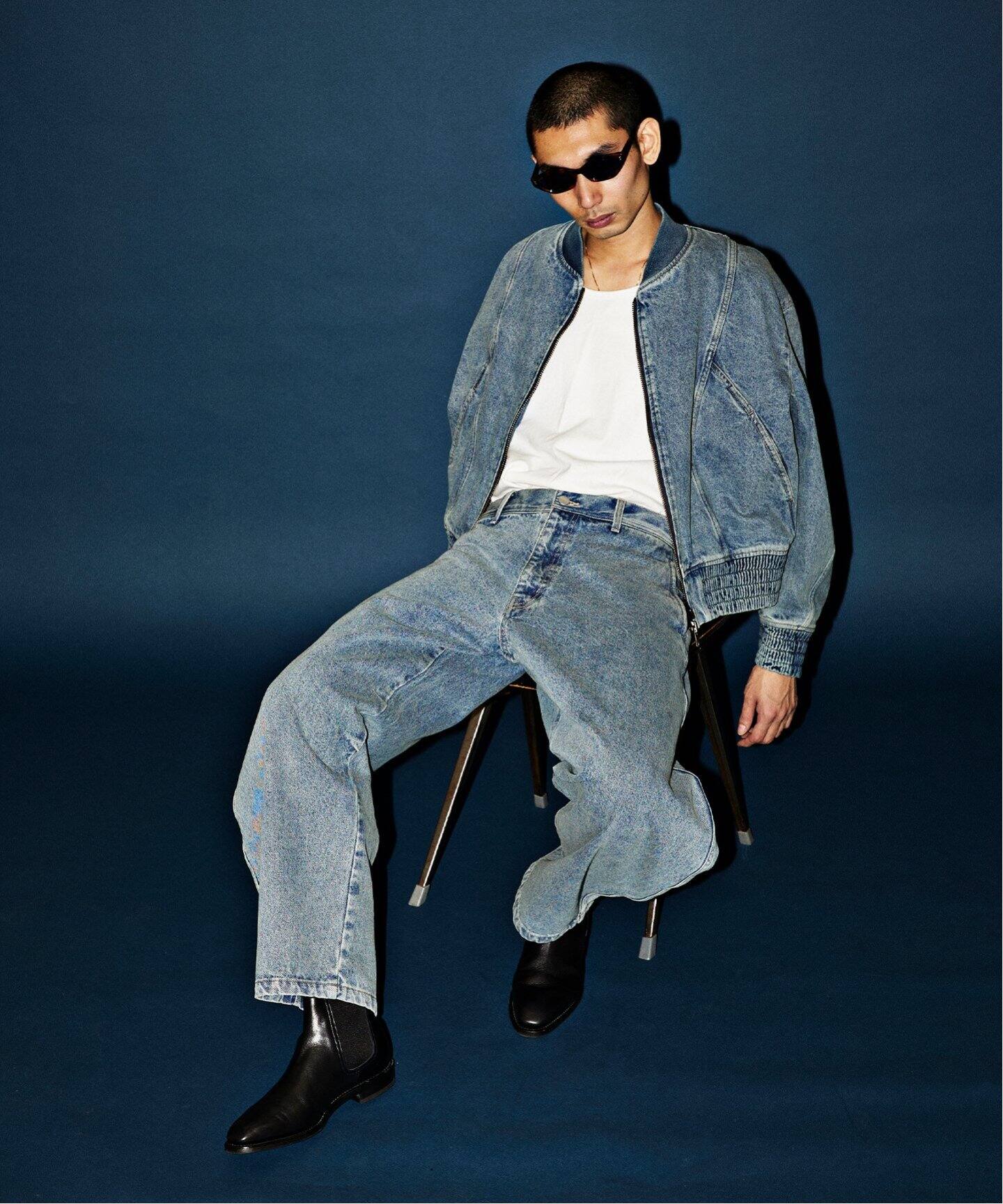 パネルデニム カーブジーンズ（デニムパンツ・ジーンズ）｜JOURNAL  