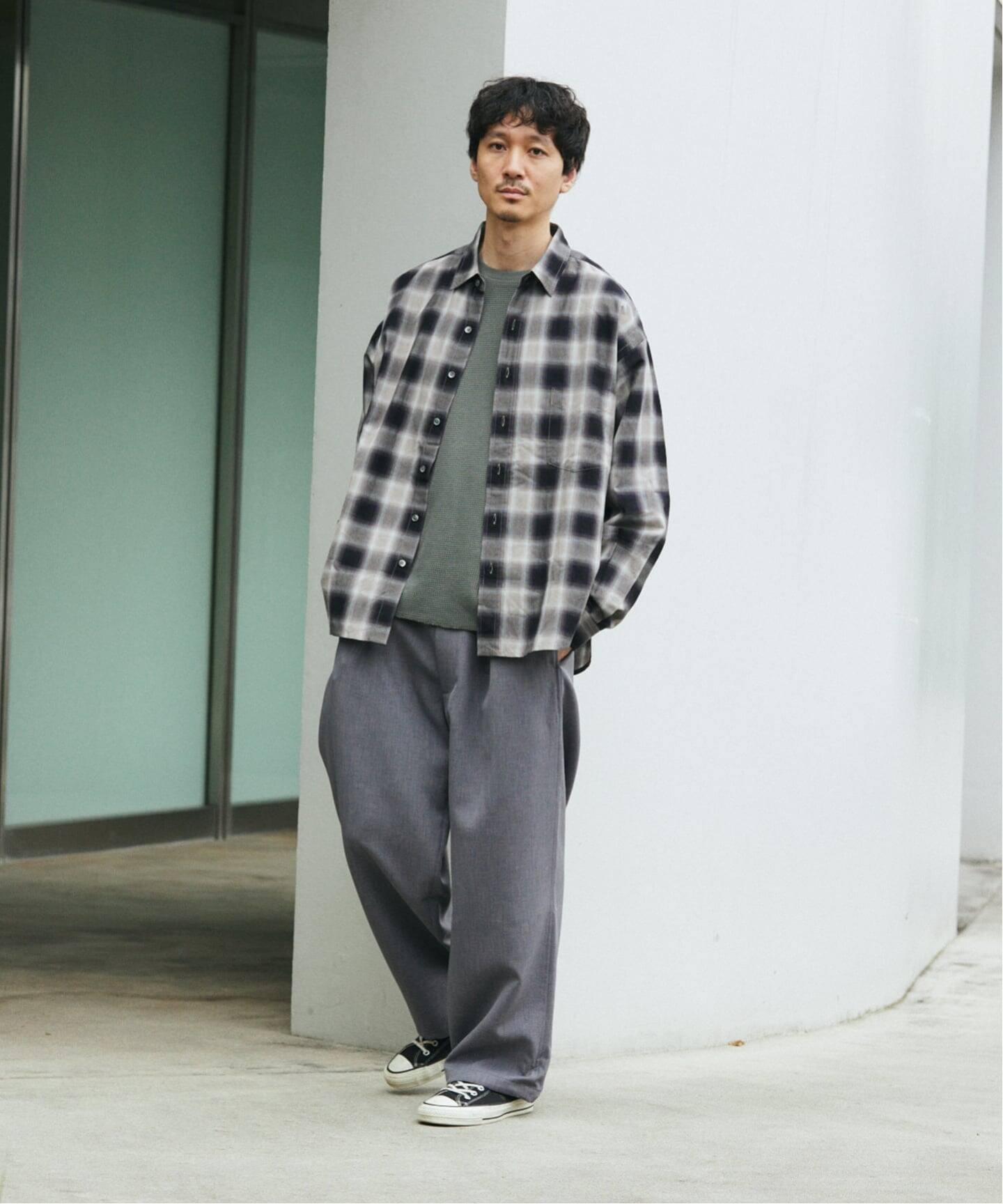 ダブル クロス オーバー パンツ（スラックス）｜JOURNAL STANDARD