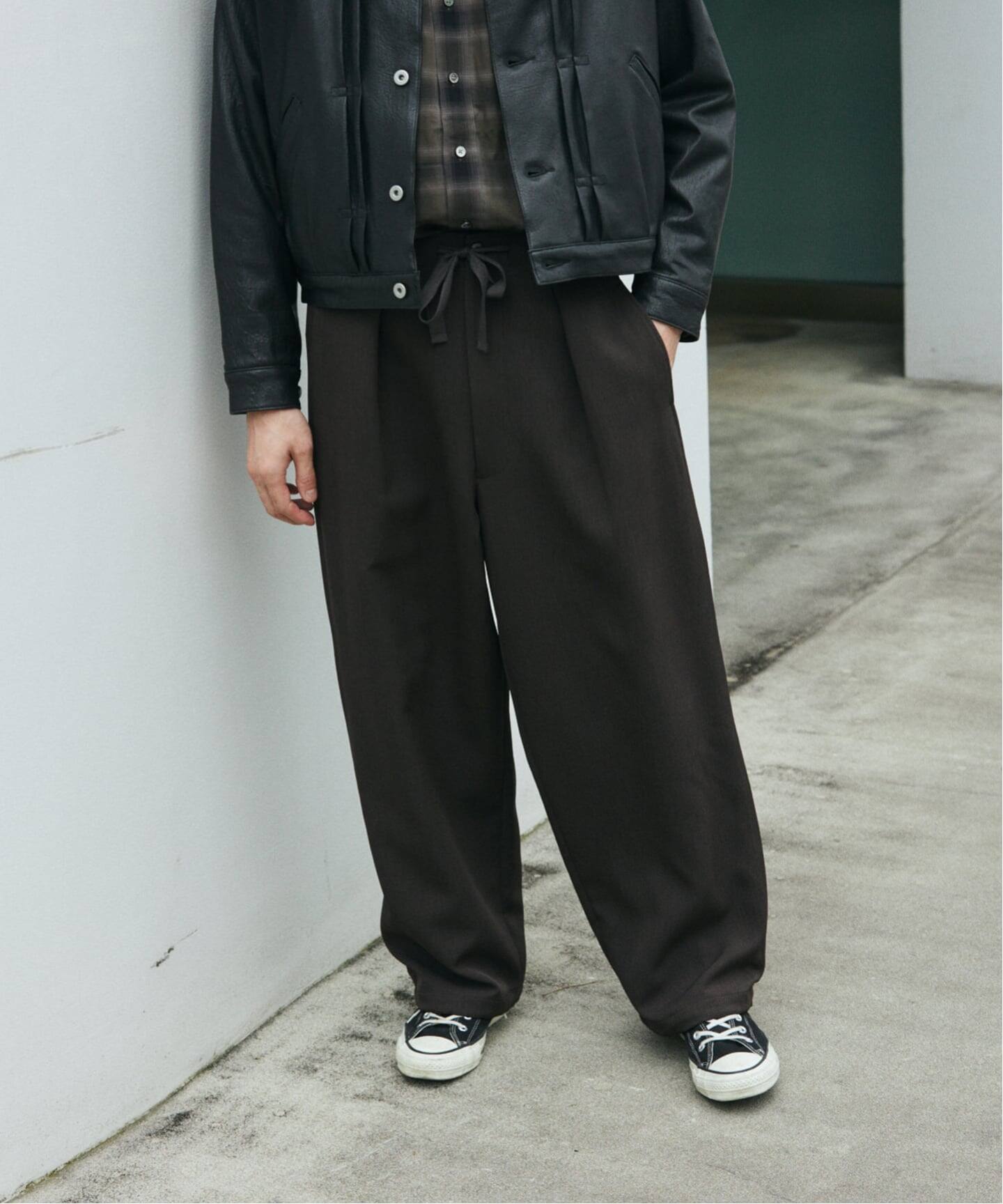 ダブル クロス オーバー パンツ（スラックス）｜JOURNAL STANDARD
