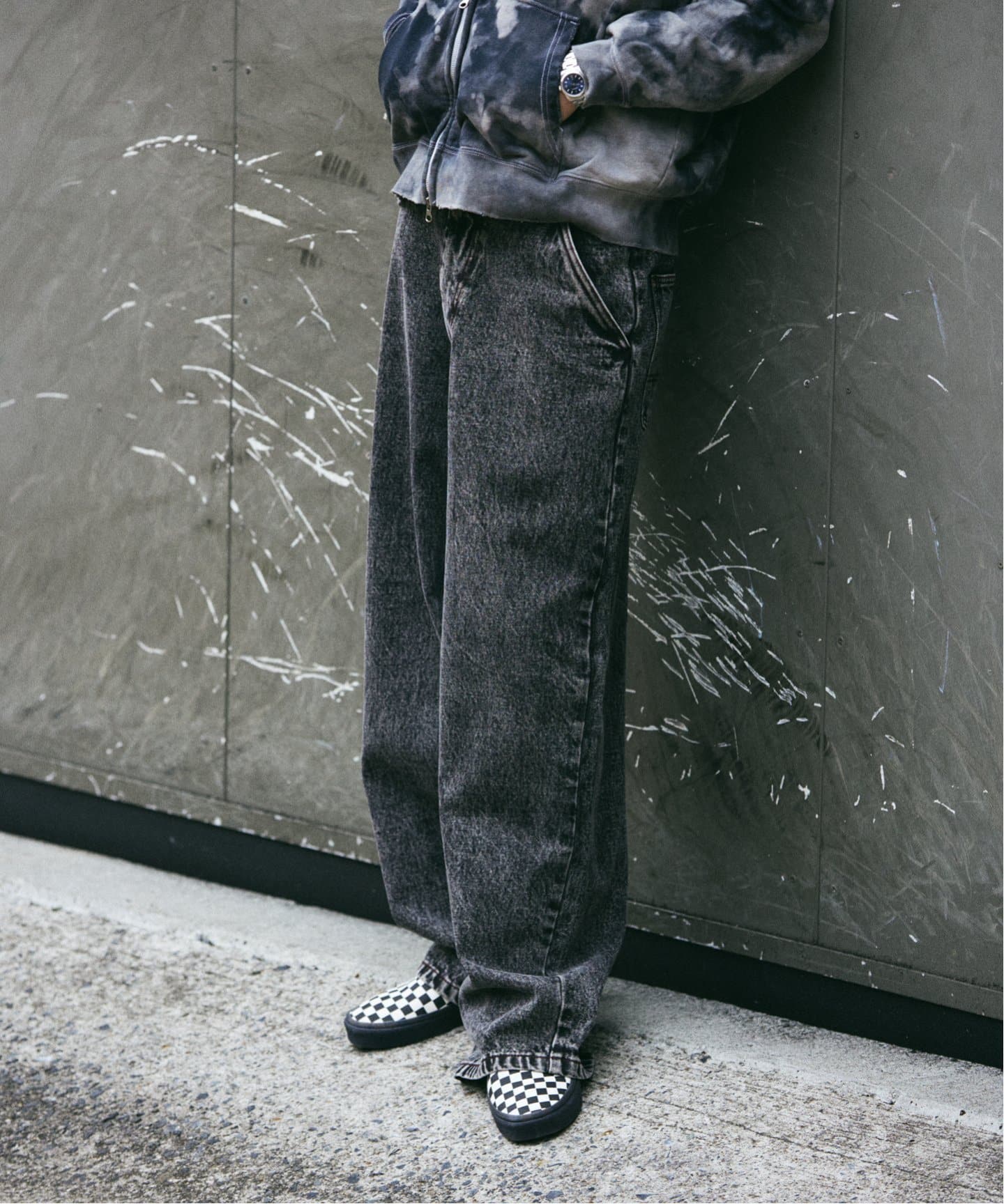 ファット ボーイ ダイ加工 デニム パンツ（デニムパンツ・ジーンズ