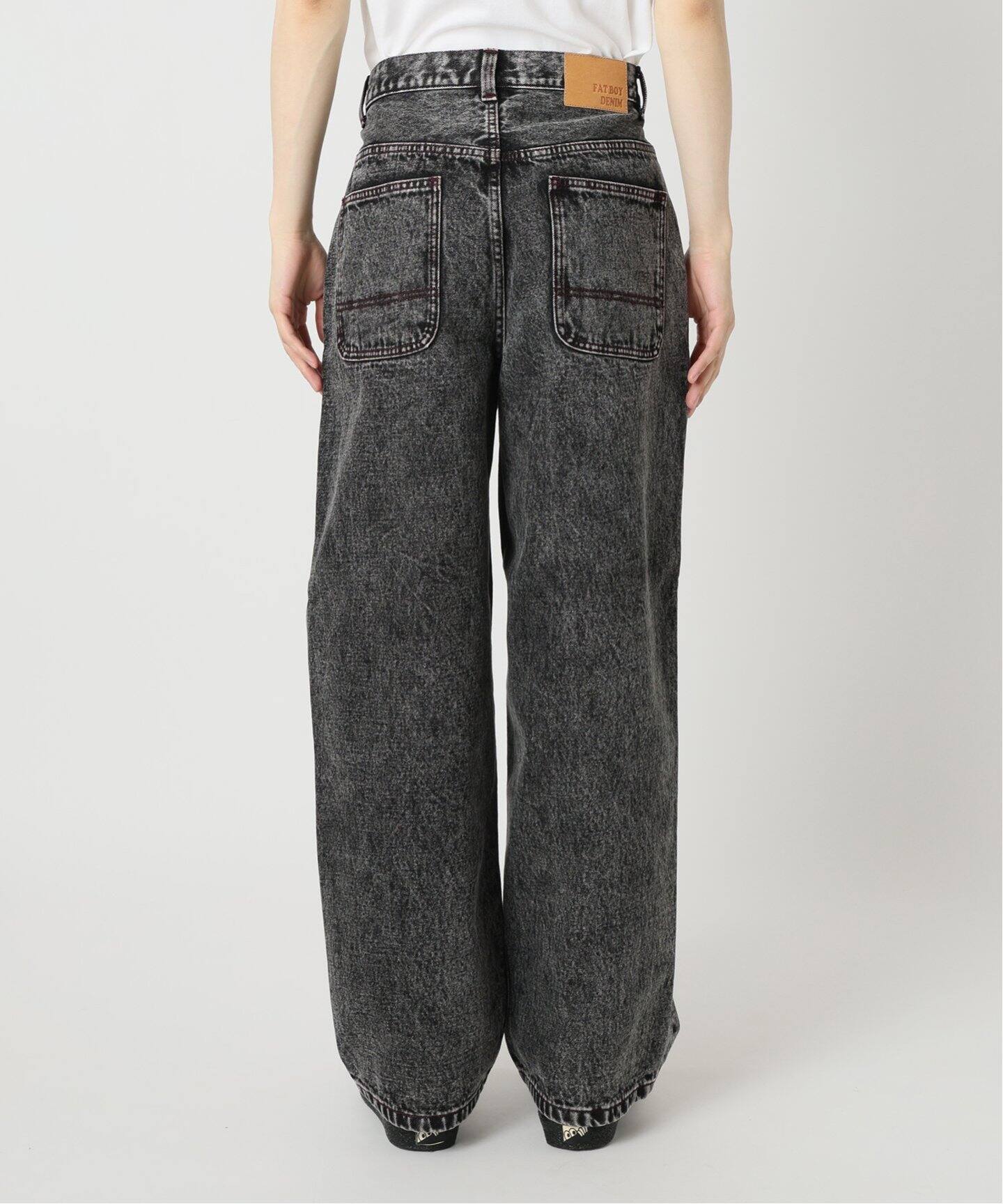 ファット ボーイ ダイ加工 デニム パンツ（デニムパンツ・ジーンズ 
