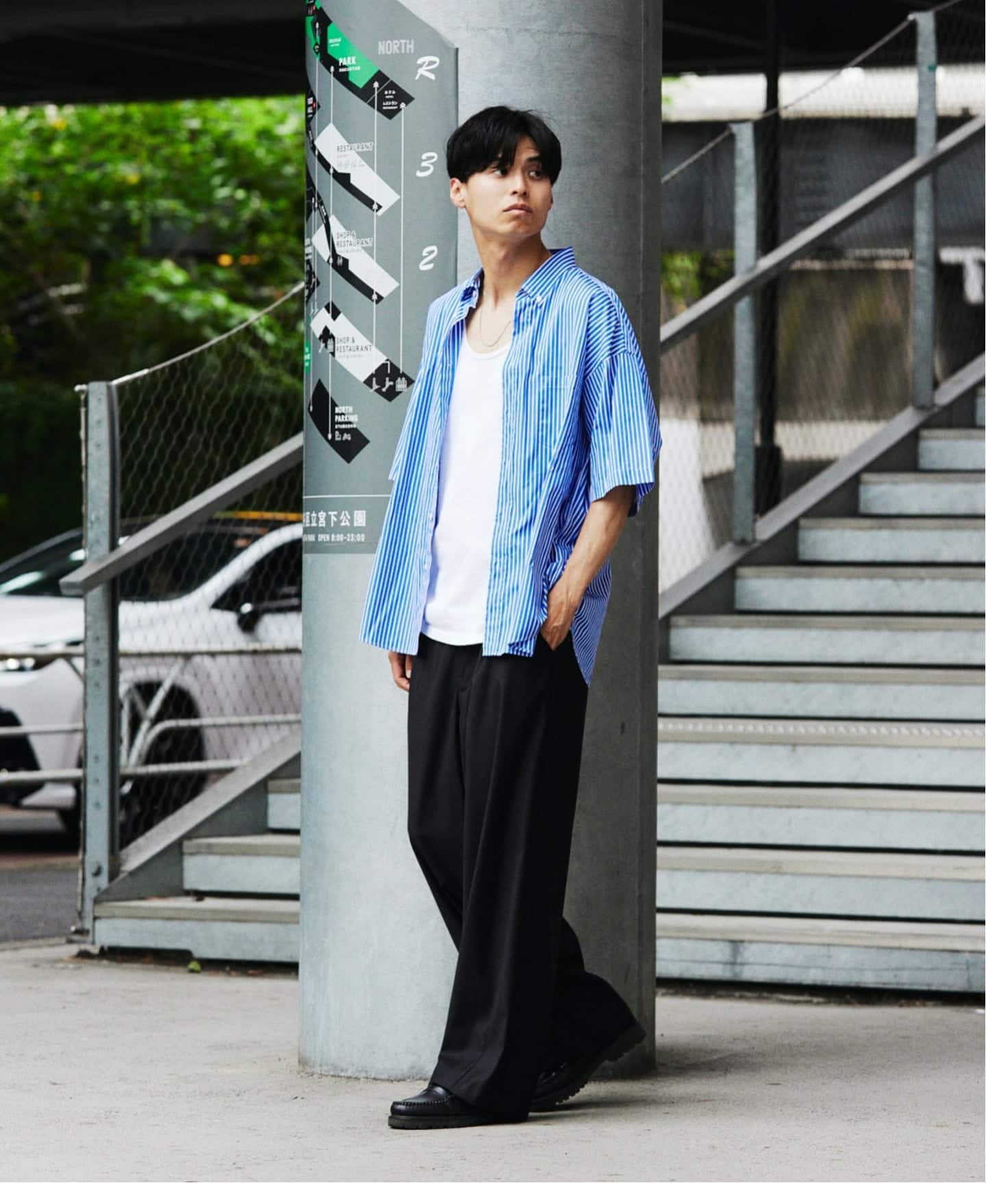 JOURNAL STANDARD TRモダン　ワイドスラックス　Mサイズ JOURNAL STANDARD スラックス TRモダン ワイドスラックス メンズ