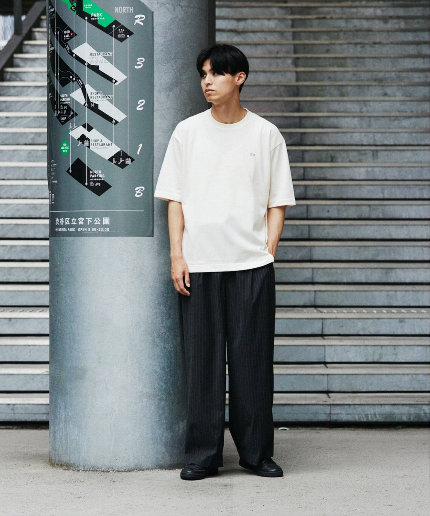 【完売品】JOURNAL STANDARD TRストレッチ　BUAUTスラックス JOURNAL STANDARD スラックス TR モダンワイドスラックス メンズ