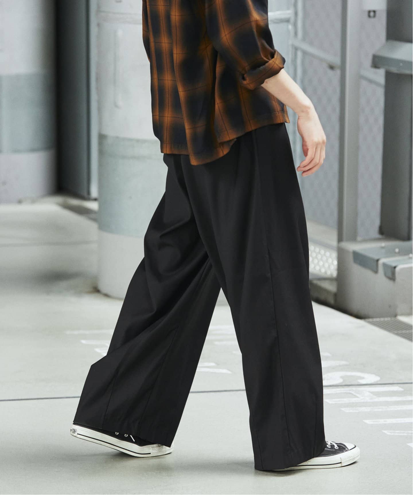 JOURNAL STANDARD TRモダン　ワイドスラックス　Mサイズ TR モダンワイドスラックス（スラックス）｜JOURNAL STANDARD
