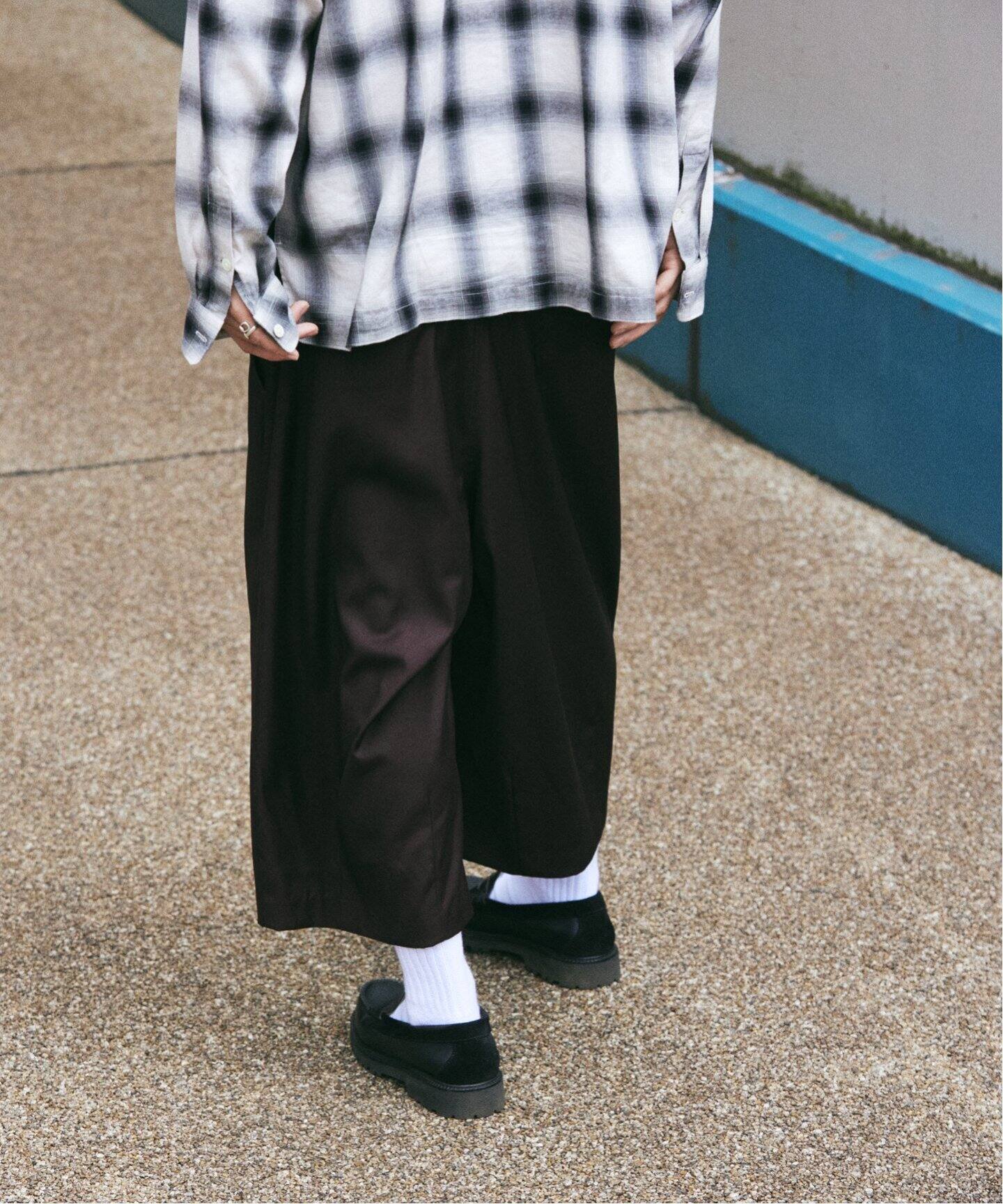 TR モダン スリー クォーター パンツ（スラックス）｜JOURNAL STANDARD