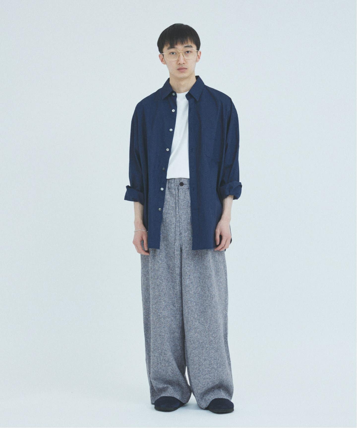 サマーツイード モダンワイドスラックス（スラックス）｜JOURNAL