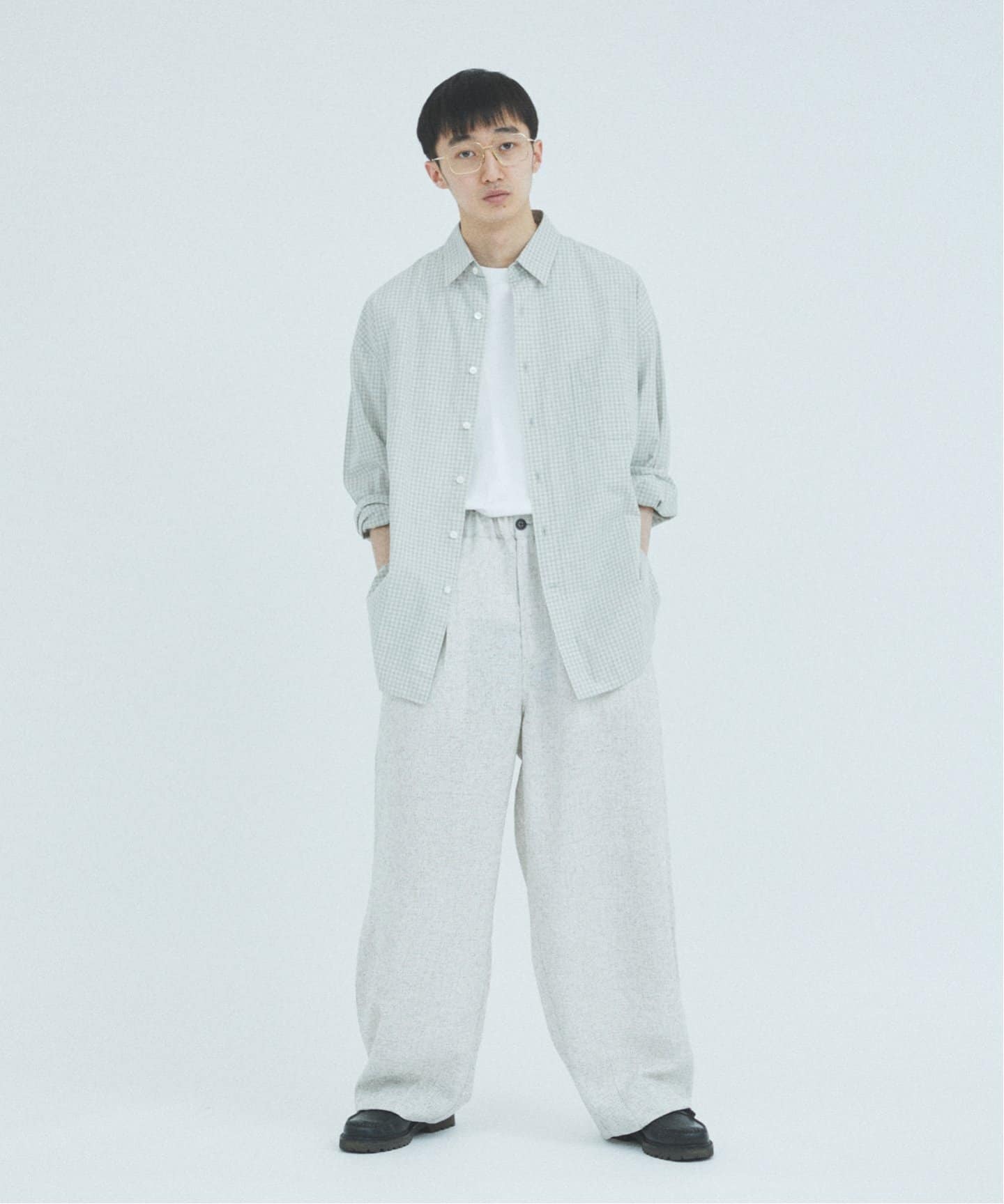 サマーツイード モダンワイドスラックス（スラックス）｜JOURNAL