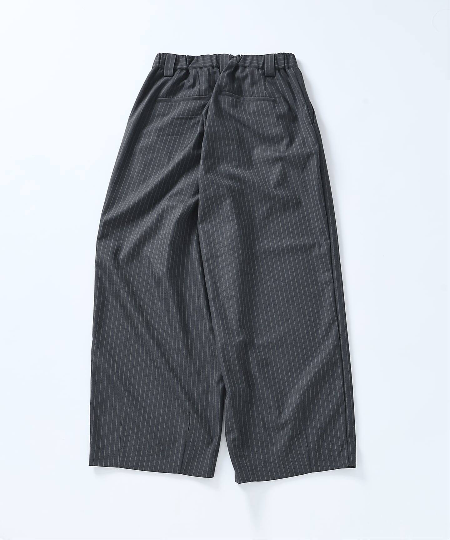 journal standard TR モダンツイル ワイドストライプスラックス JOURNAL STANDARD “TR モダン ツイル ワイド ストライプ スラックス”が