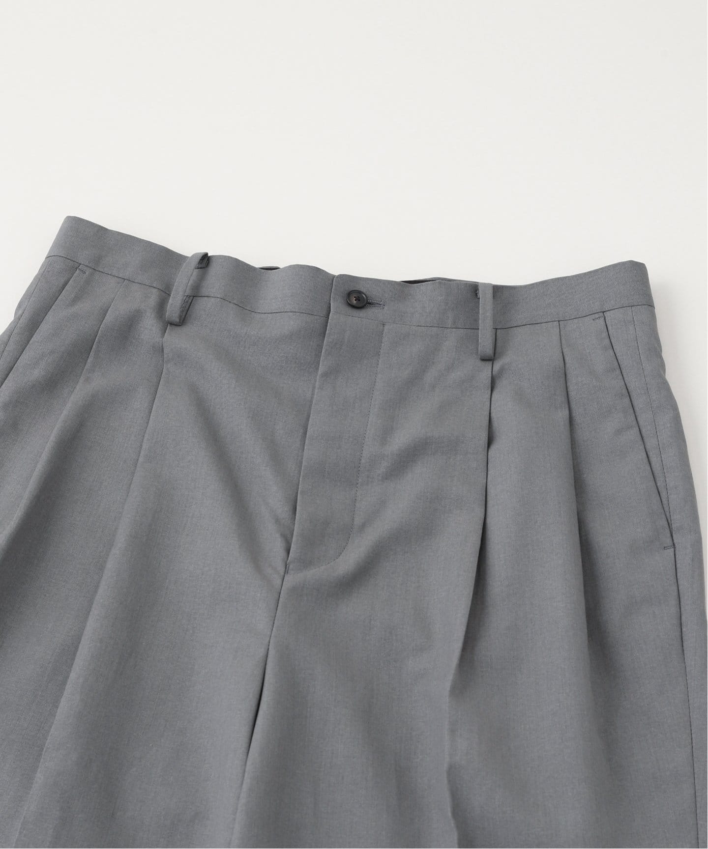 KAPTAIN SUNSHIN キャプテンサンシャイン ネイビーウールスラックス KAPTAIN SUNSHINE[キャプテンサンシャイン] Shoecut Slacks