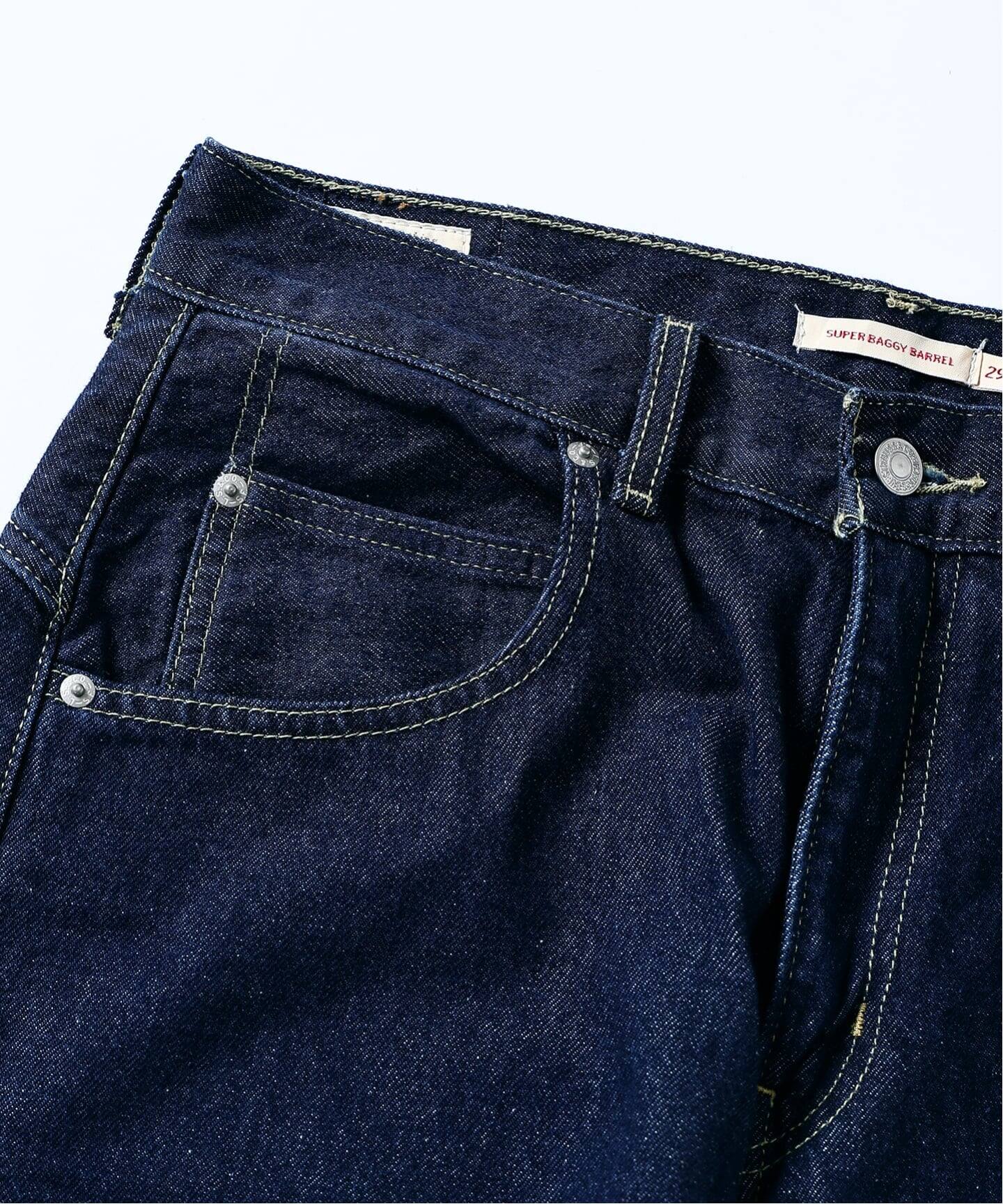 L32】LEVI'S(R)/リーバイス(R) スーパーバギー バレルジーンズ（デニム