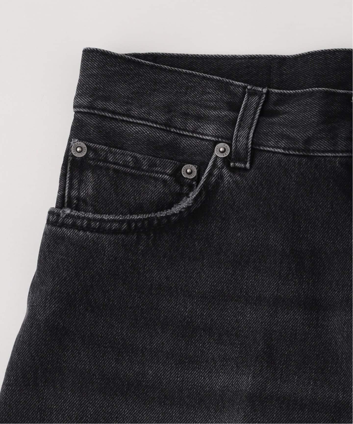 HAIKURE / ハイクル BETHANY ASIAN FIT MID BLACK（デニムパンツ
