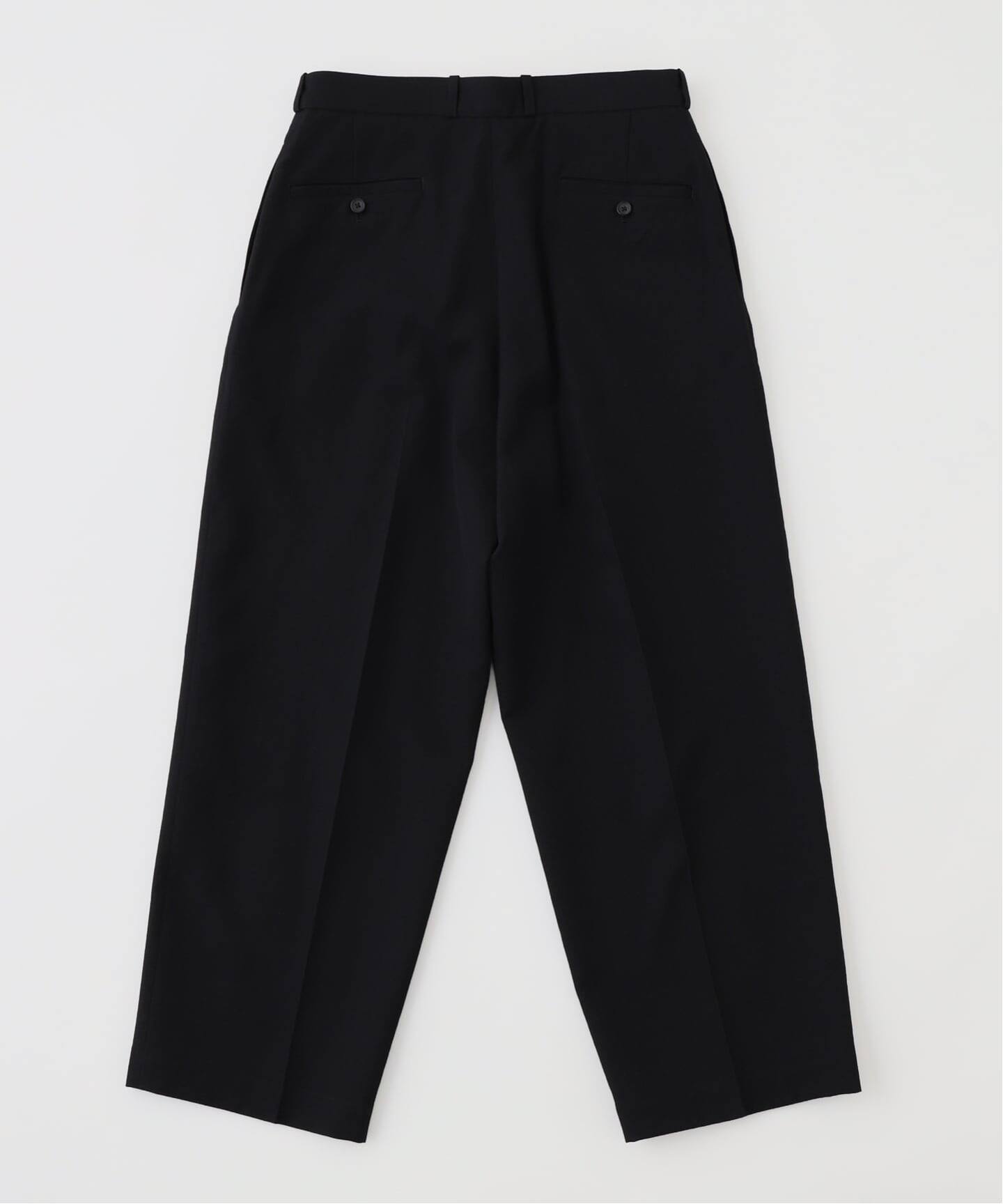 blurhms / ブラームス Wool Gabardine Trousers(スラックス blurhms / ブラームス Wool Gabardine Trousers(スラックス