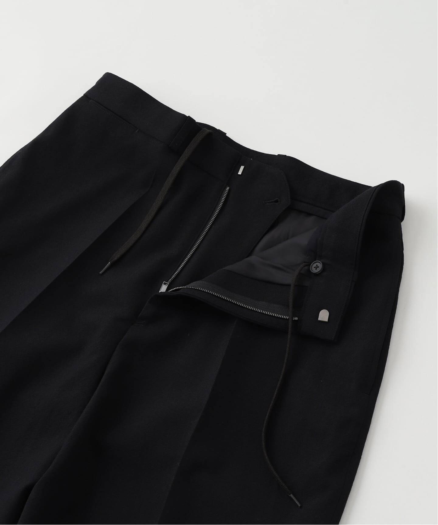 blurhms スラックス 【送料無料】 blurhms (ブラームス) Wool Voile Side Seamless Slacks