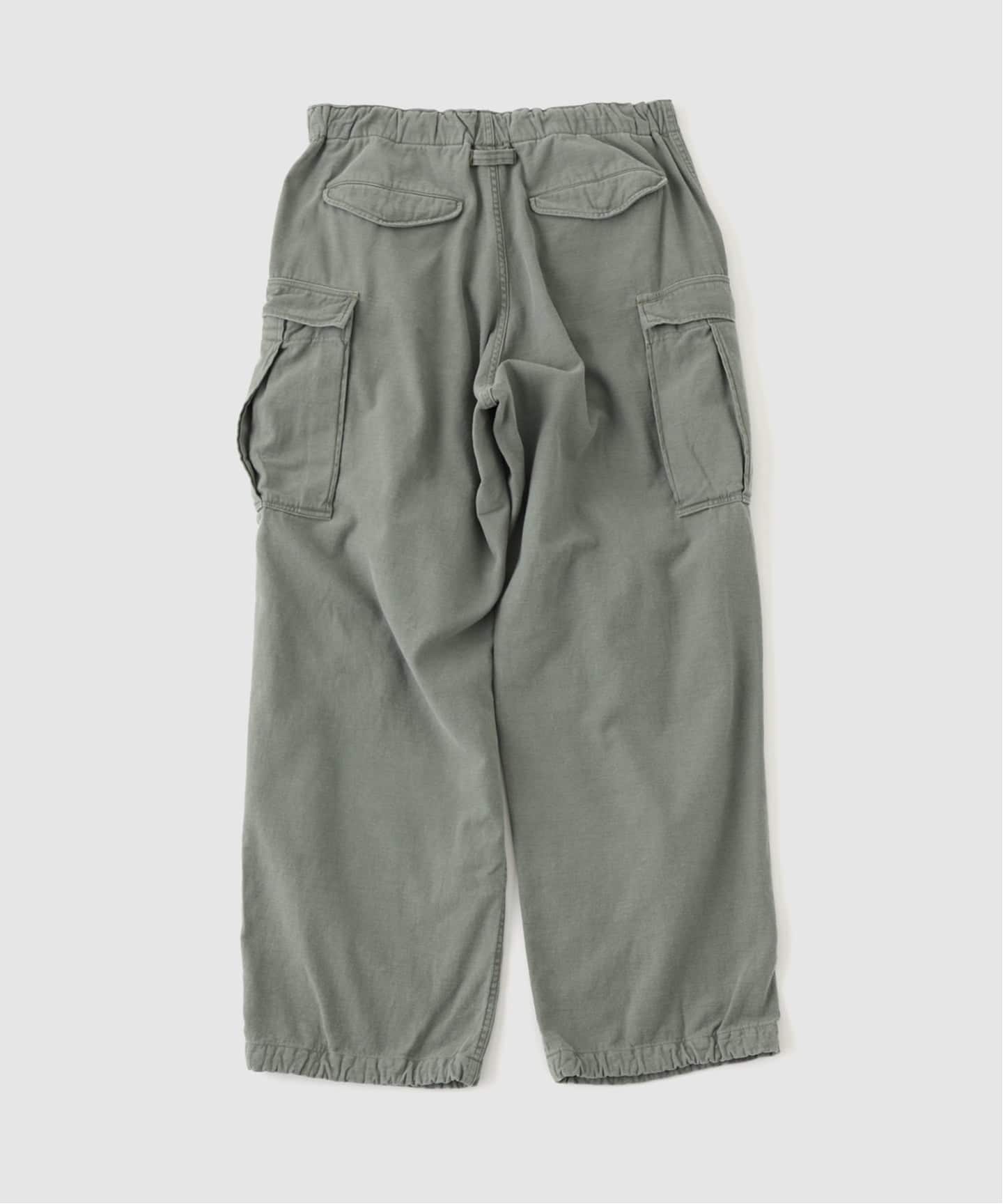 GOLD / ゴールド LIGHT BACKSATIN EASY CARGO PANTS（カーゴパンツ