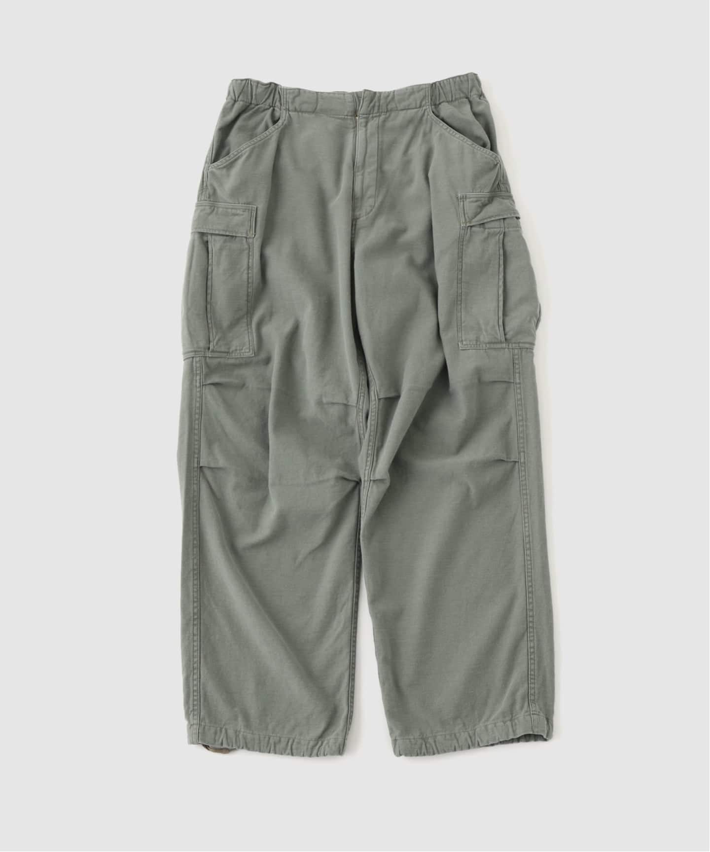 GOLD / ゴールド LIGHT BACKSATIN EASY CARGO PANTS（カーゴパンツ